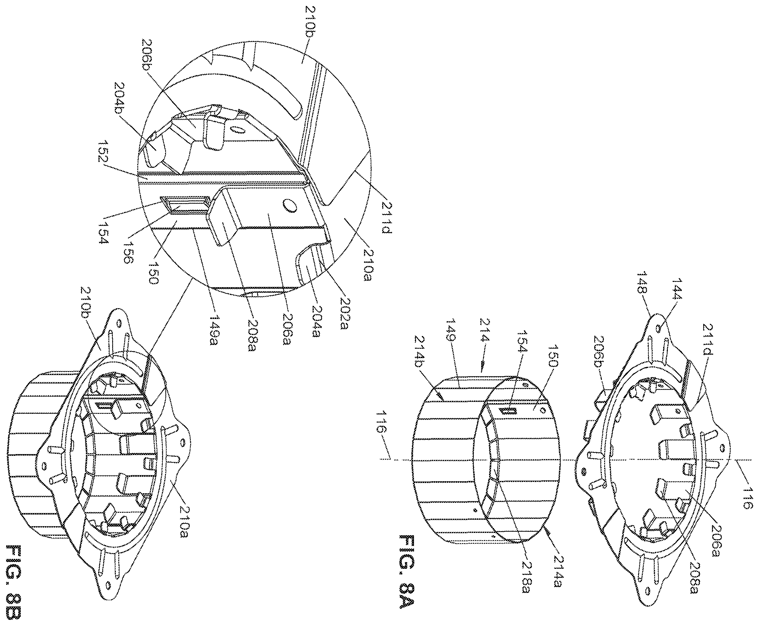 Patent US12366309 Figure 11 – Drop in fire stop assembly