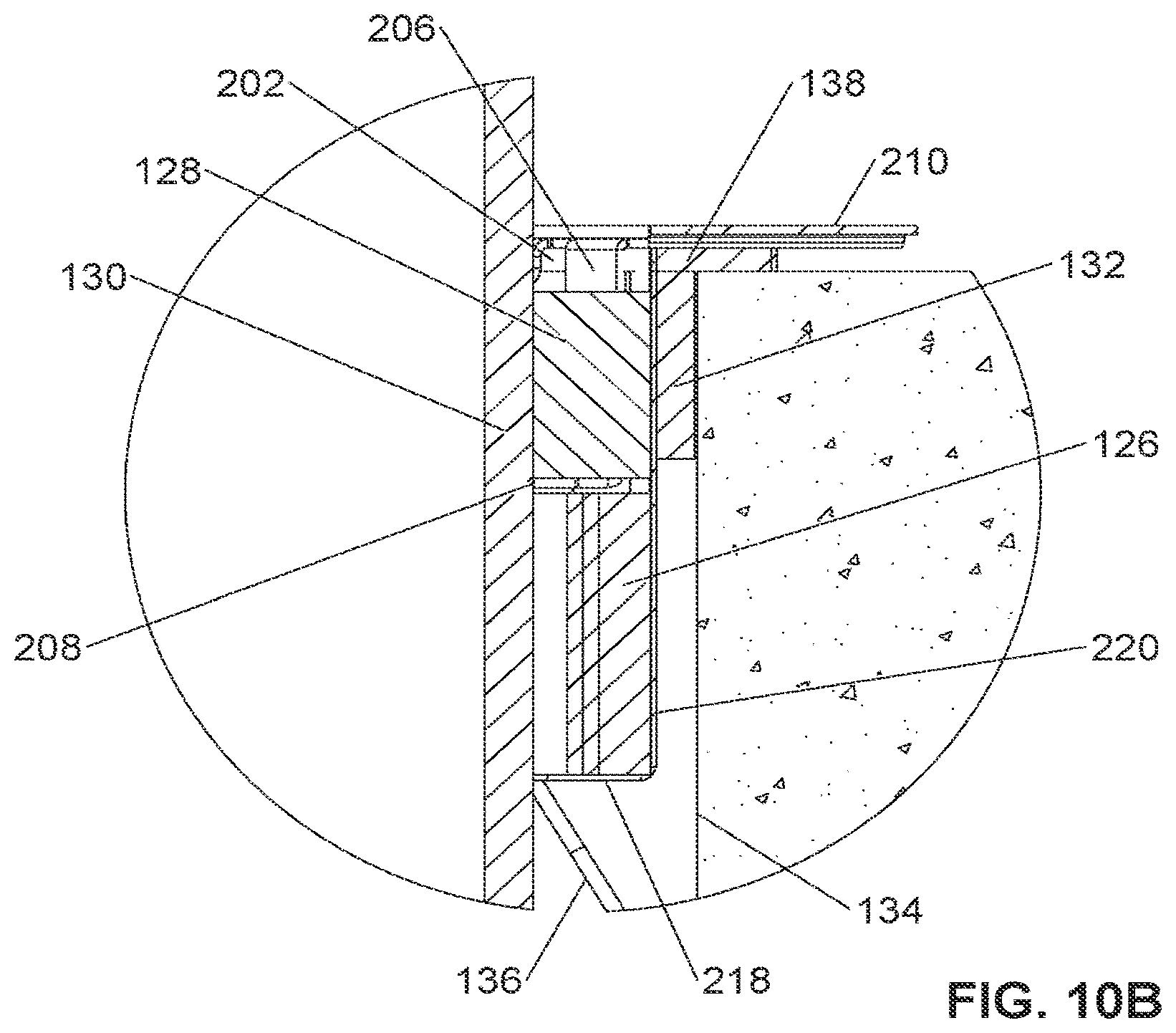 Patent US12366309 Figure 14 – Drop in fire stop assembly