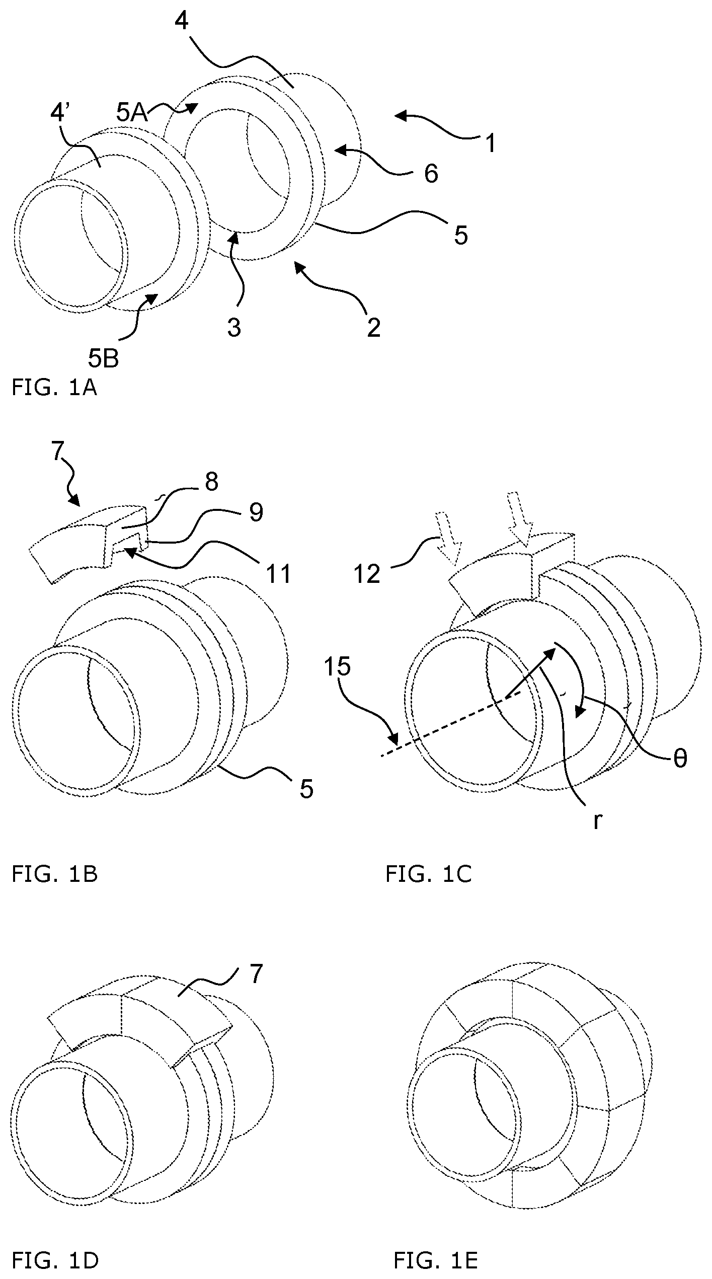 Patent US12366312 Figure 1 – Method of connecting tubular members in offshore structures