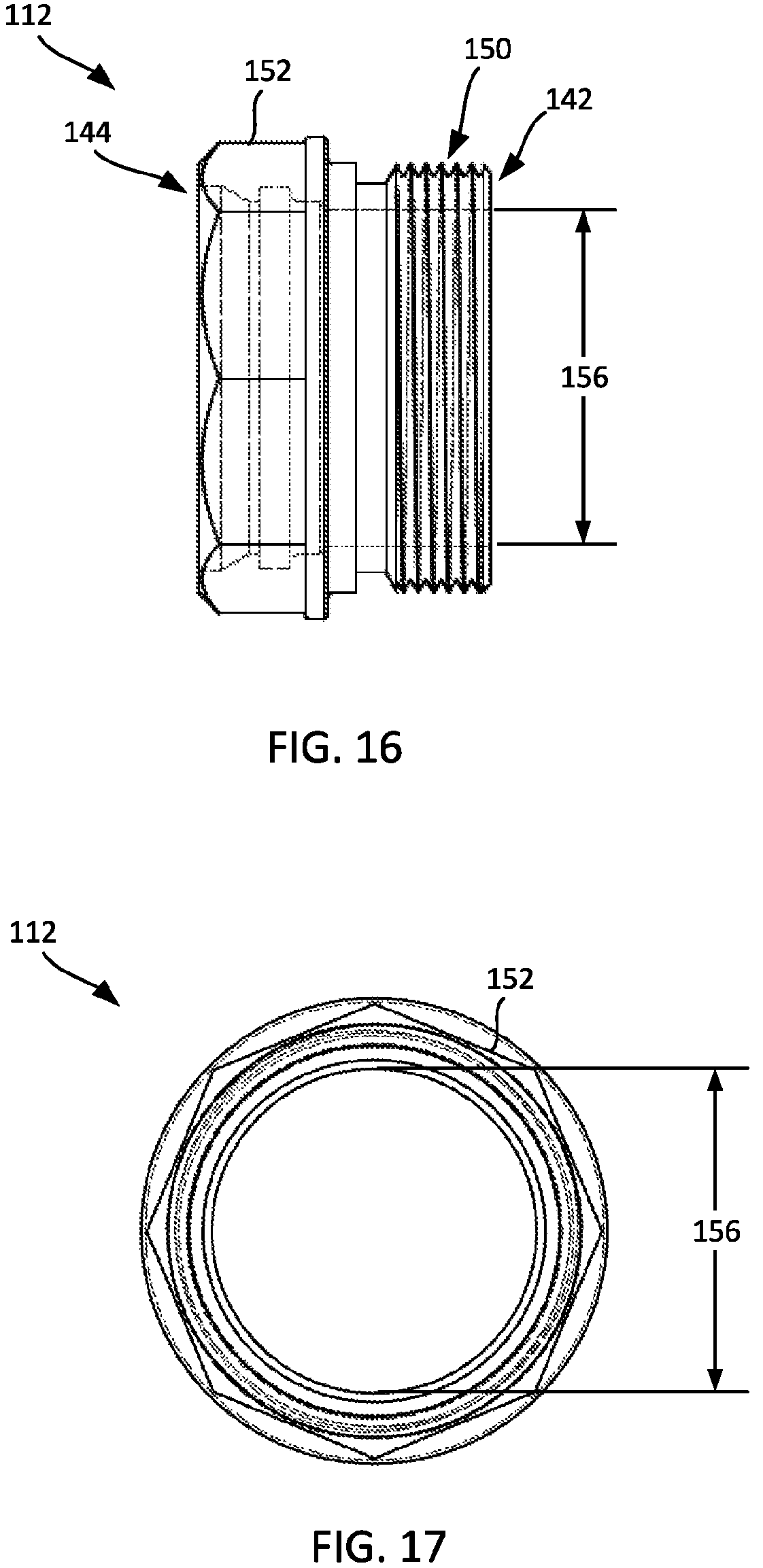 Patent US12366313 Figure 7 – Plumbing assembly with a swivel adapter and method of manufacturing the same