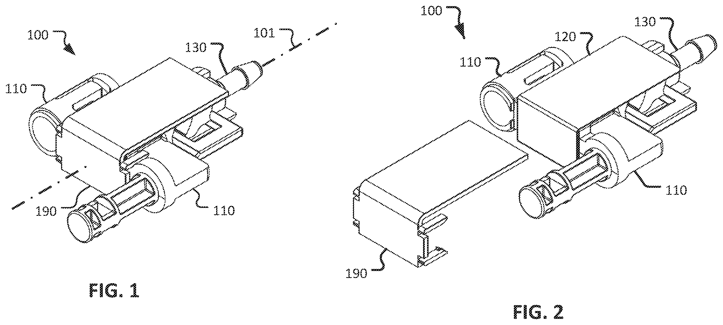 Patent US12366314 Figure 1 – Fluid couplings
