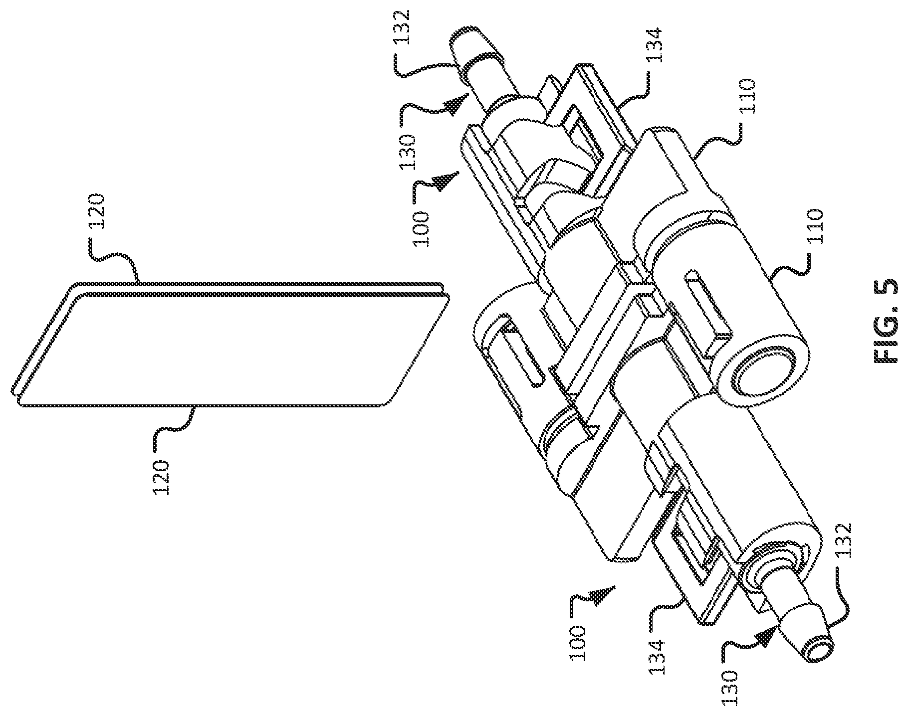 Patent US12366314 Figure 4 – Fluid couplings