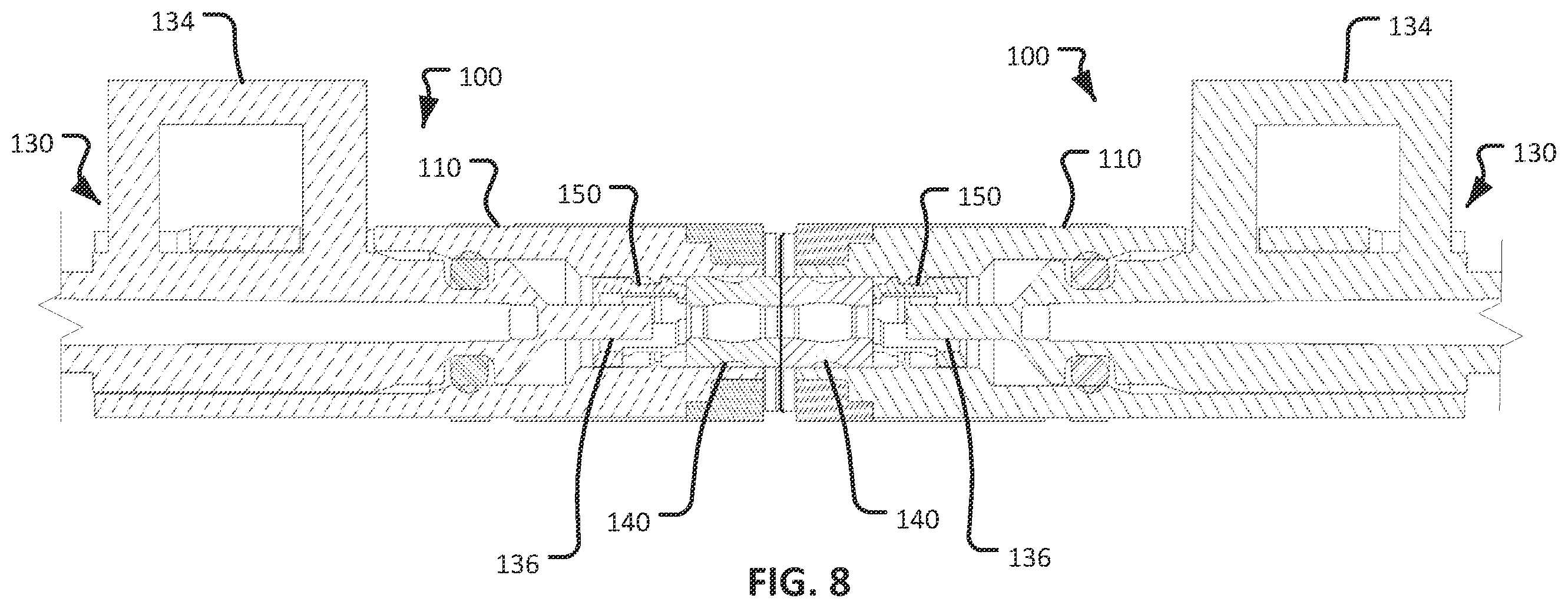 Patent US12366314 Figure 7 – Fluid couplings