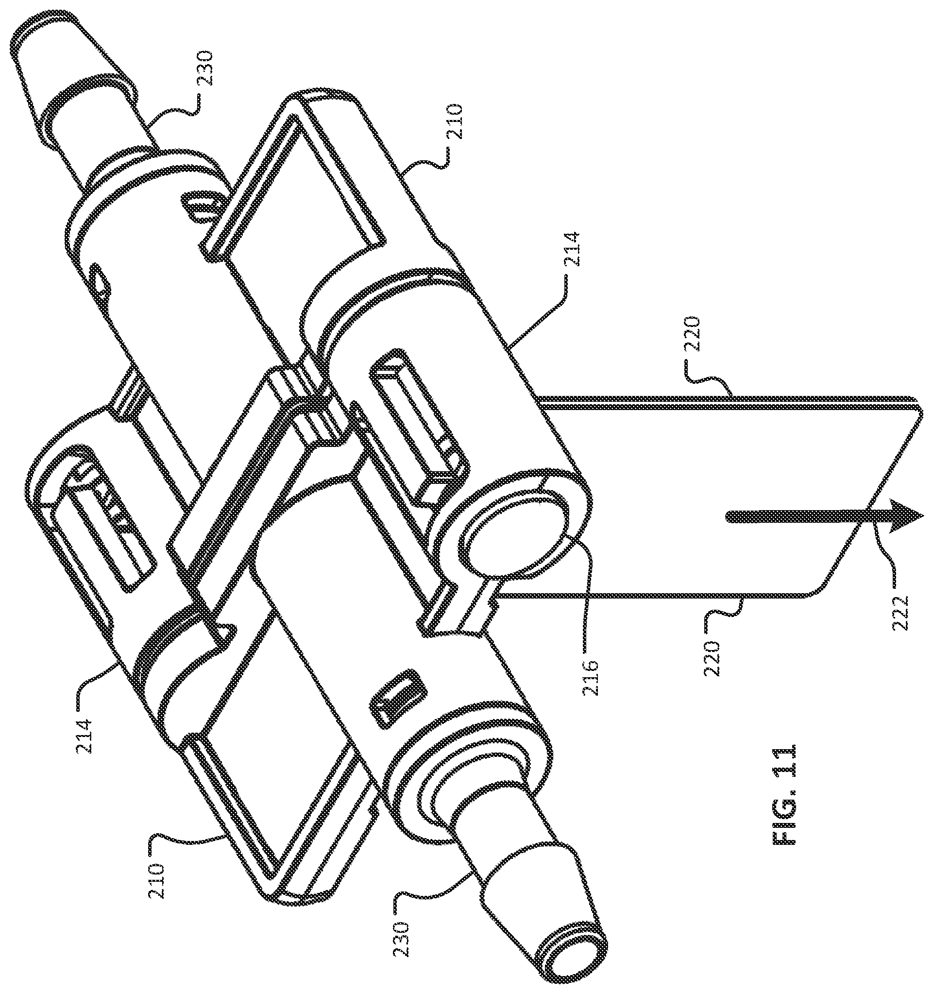 Patent US12366314 Figure 10 – Fluid couplings