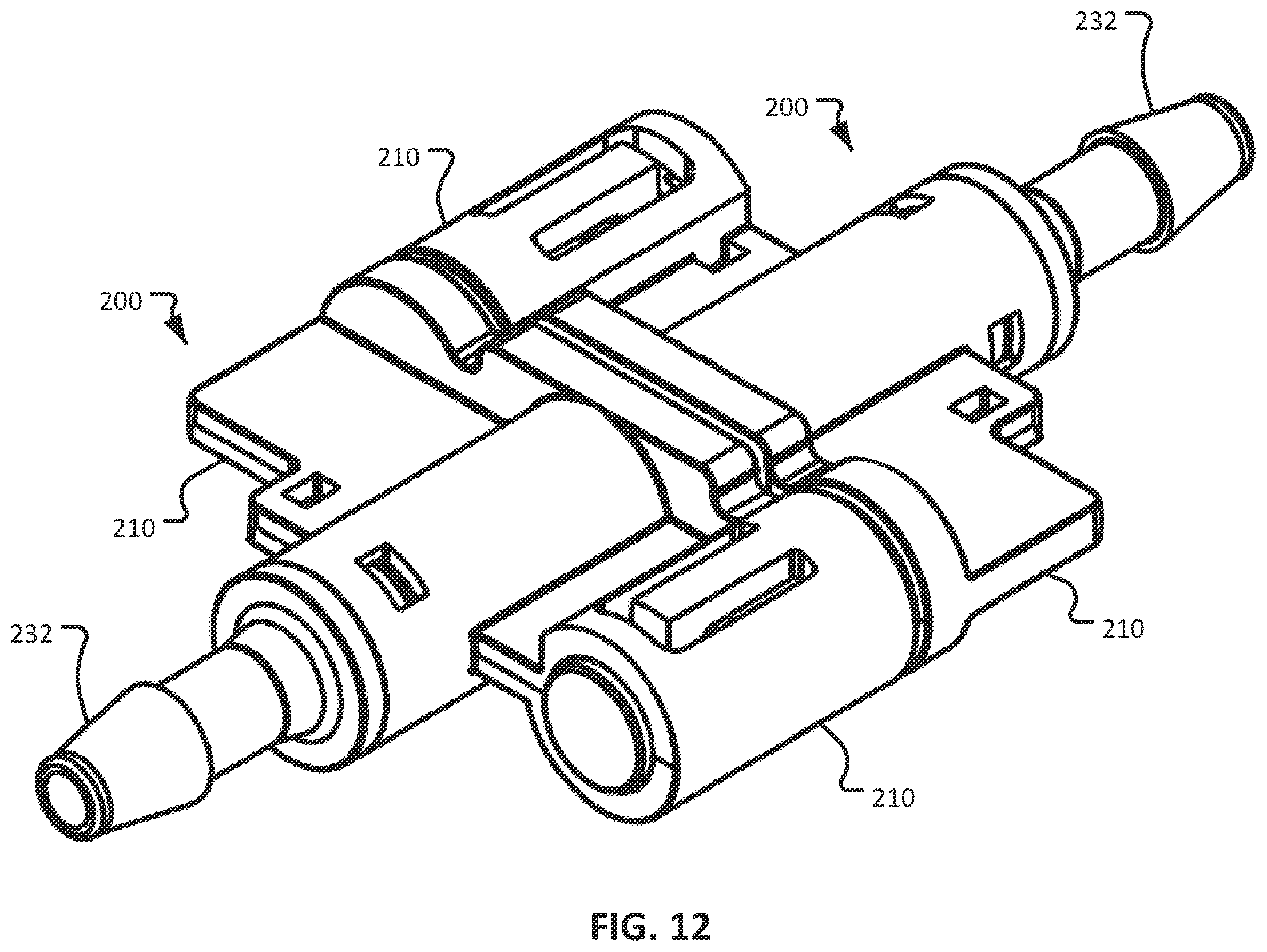 Patent US12366314 Figure 11 – Fluid couplings