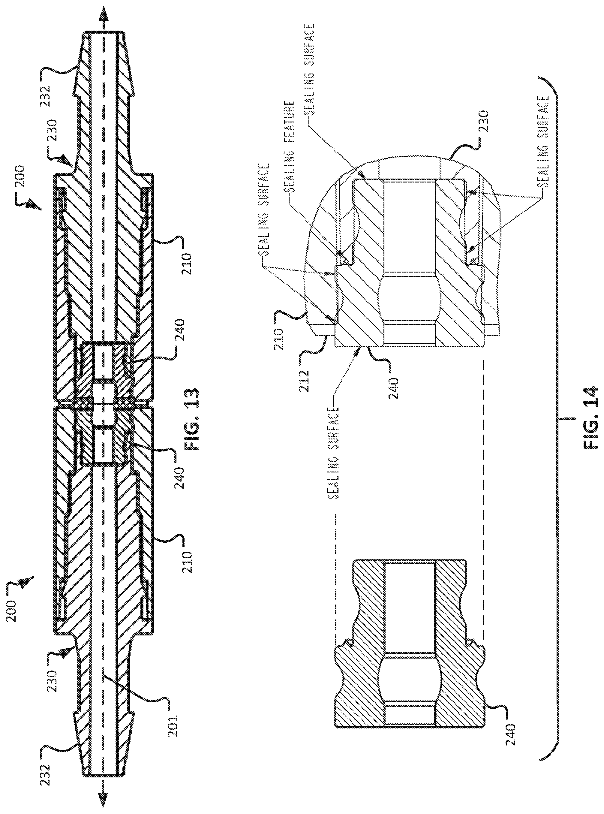 Patent US12366314 Figure 12 – Fluid couplings