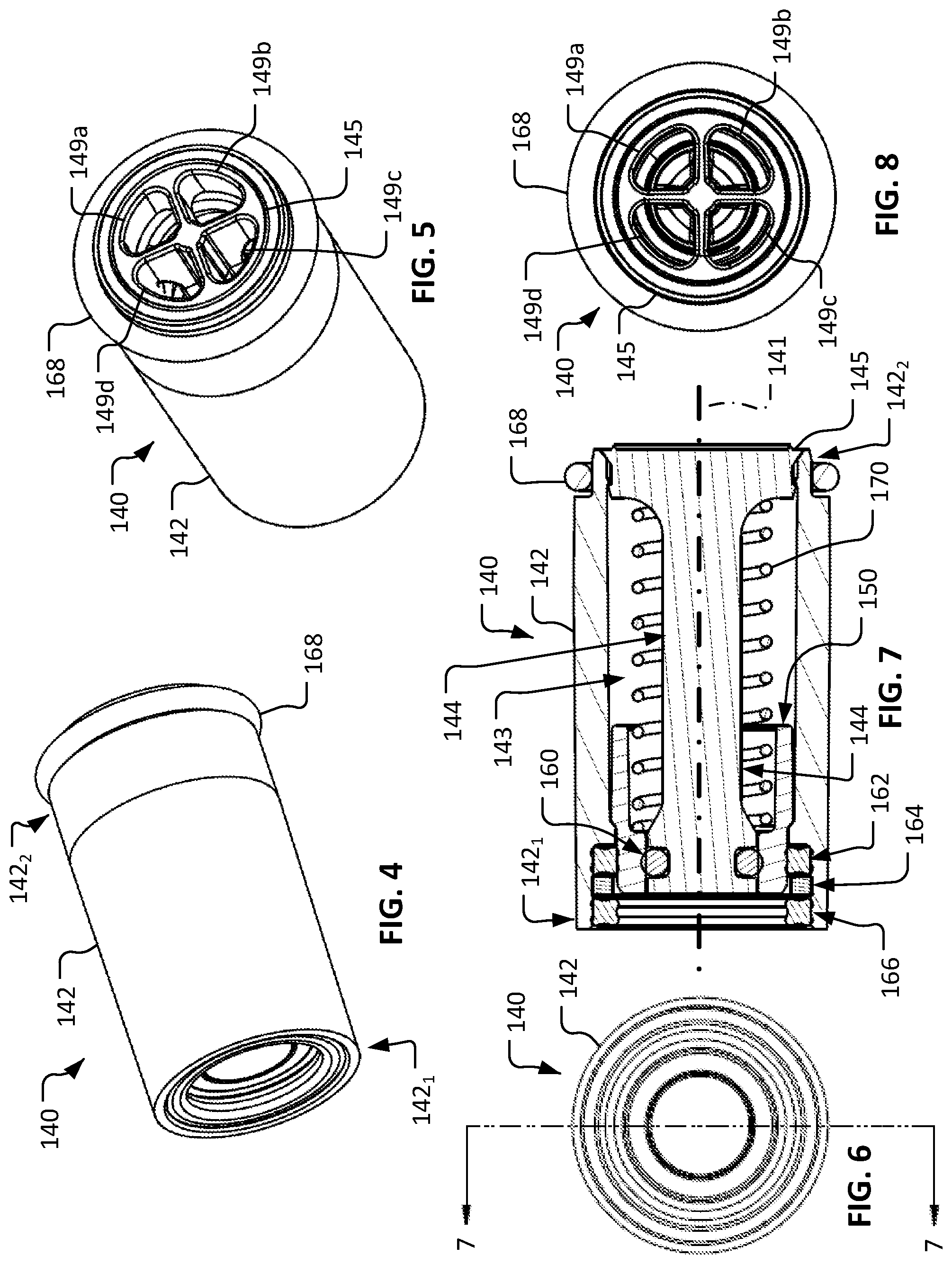 Patent US12366316 Figure 3 – Fluid couplings