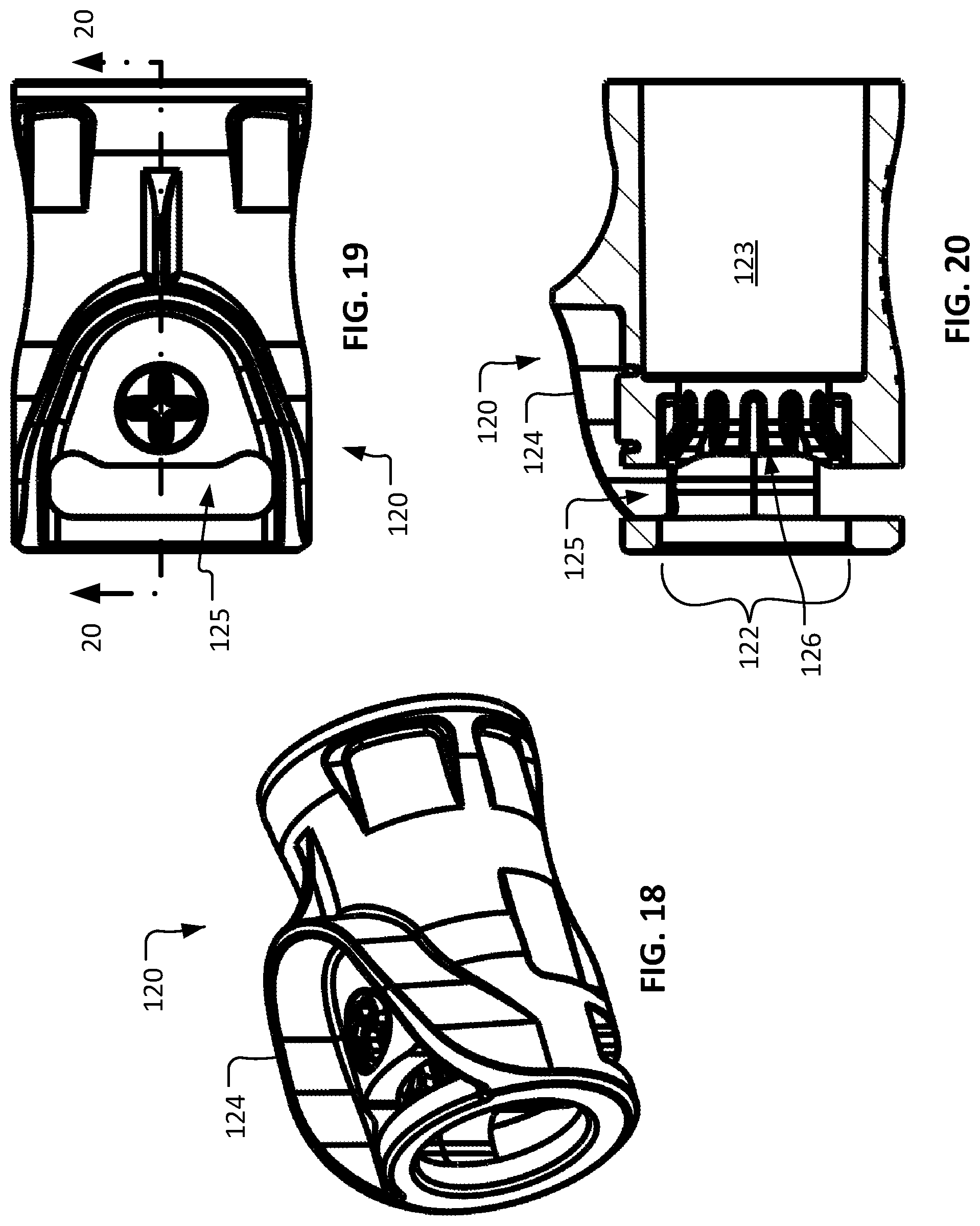 Patent US12366316 Figure 7 – Fluid couplings