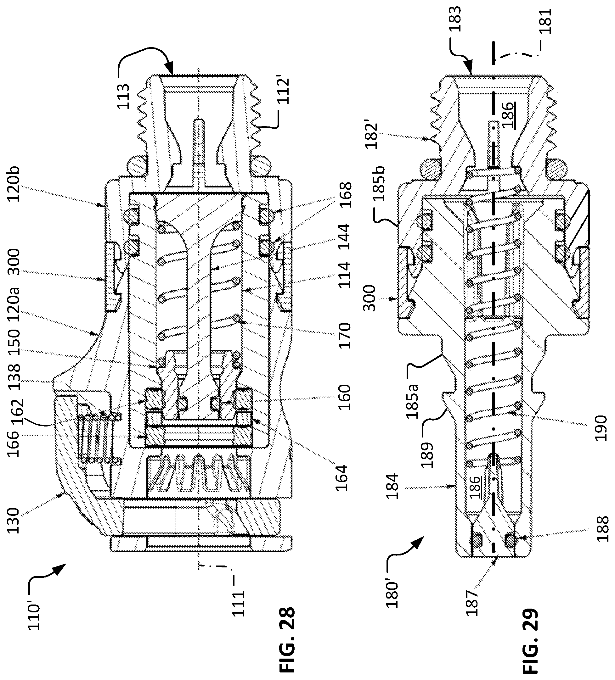 Patent US12366316 Figure 11 – Fluid couplings