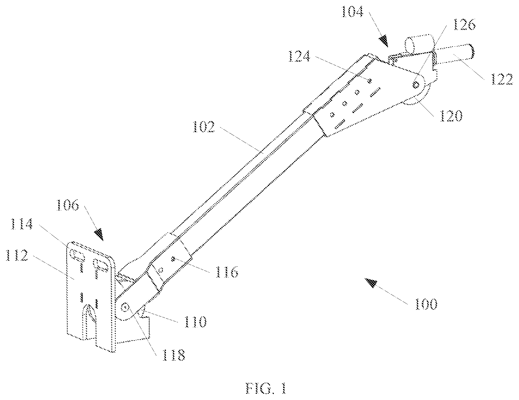 Patent US12366318 Figure 1 – Winch boom and method for trenchless replacement