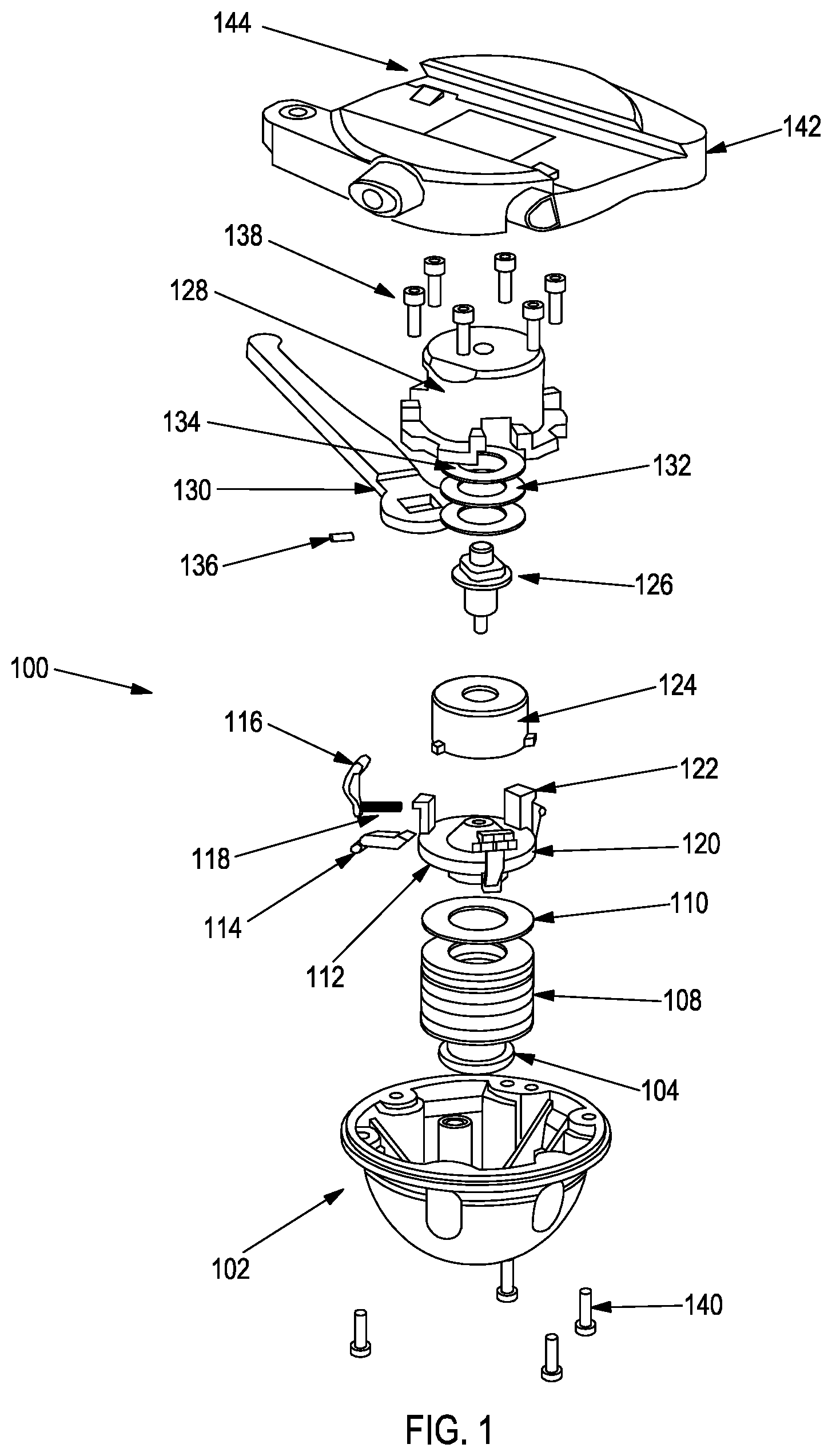 Patent US12366319 Figure 1 – Connection arrangement for cameras
