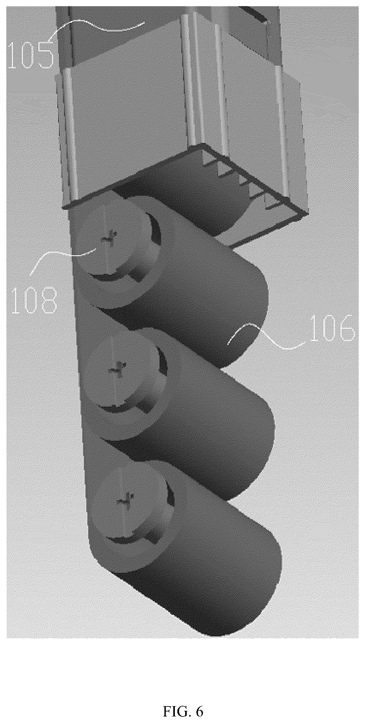 Patent US12366320 Figure 6 – Television (TV) mount structure with adjustable support force