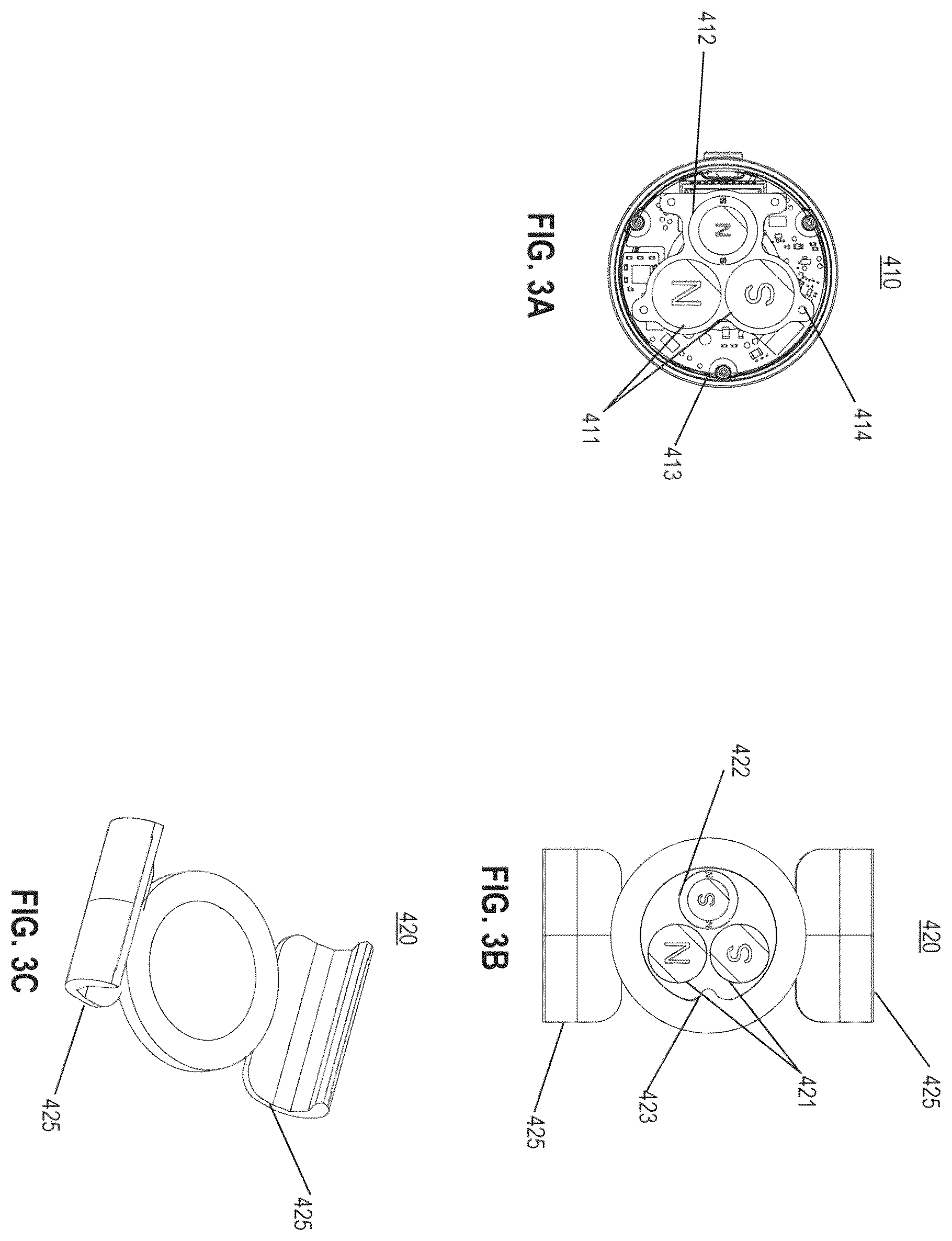 Patent US12366321 Figure 3 – Magnet-based quick release assembly and gimbal system