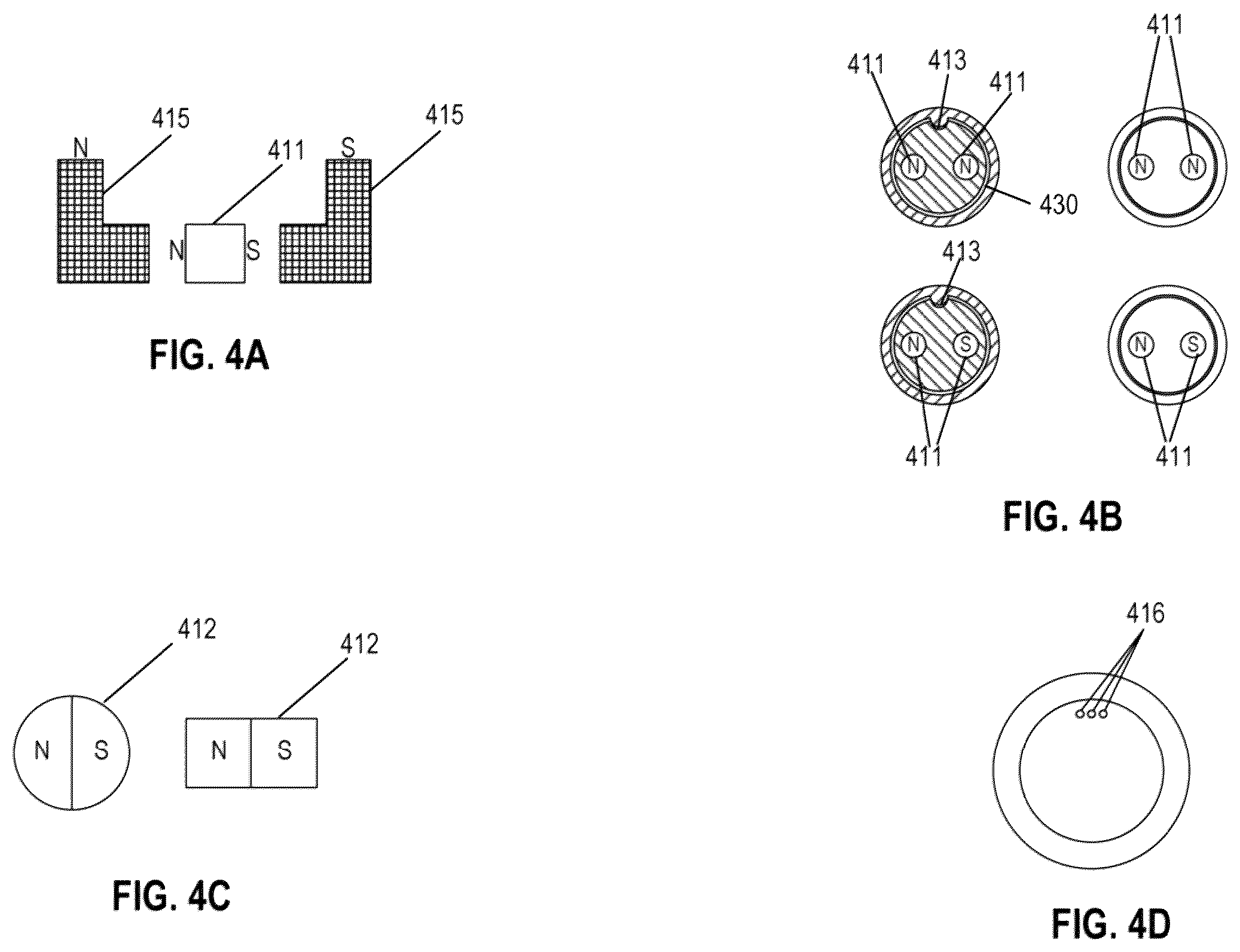 Patent US12366321 Figure 4 – Magnet-based quick release assembly and gimbal system