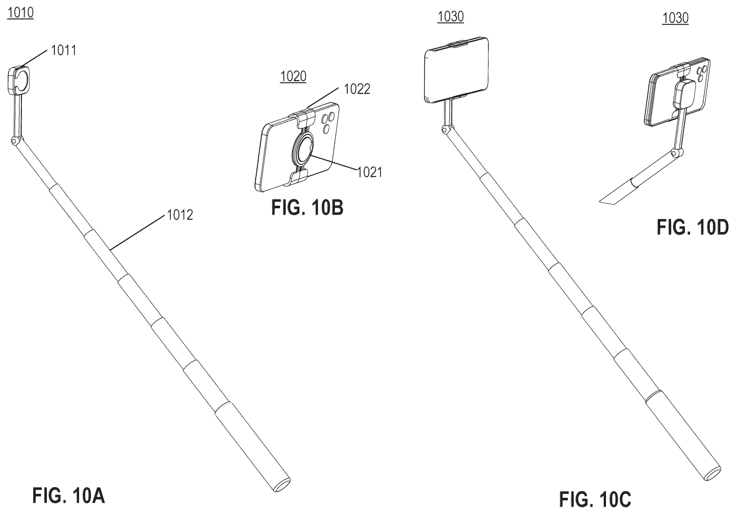Patent US12366321 Figure 11 – Magnet-based quick release assembly and gimbal system