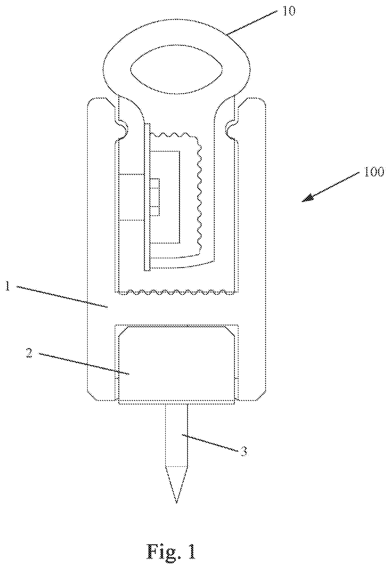 Patent US12366322 Figure 1 – Strip mounting system for mounting strip