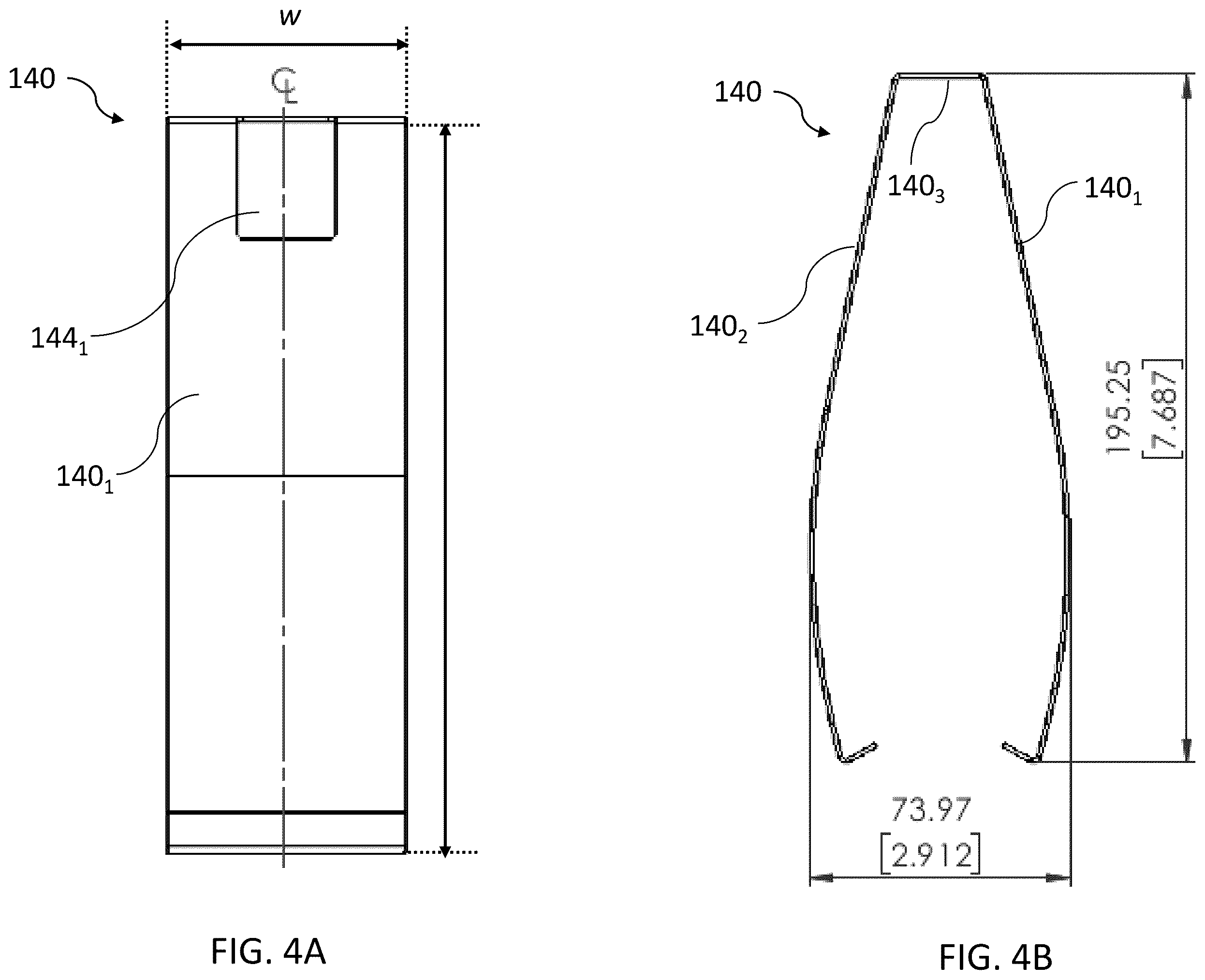 Patent US12366323 Figure 4 – Bracket assembly and method for supporting a portable element on a structure element
