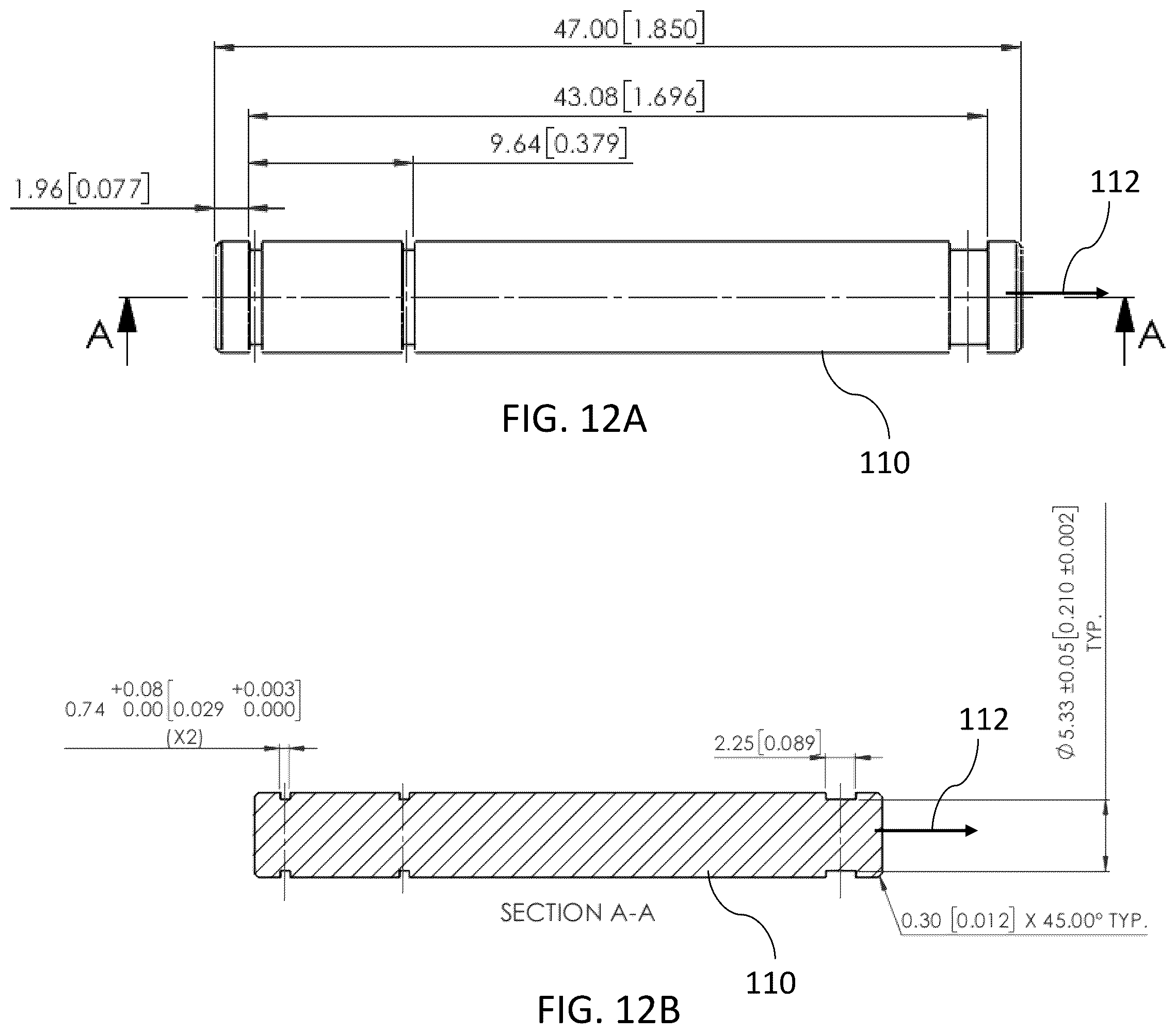 Patent US12366323 Figure 12 – Bracket assembly and method for supporting a portable element on a structure element