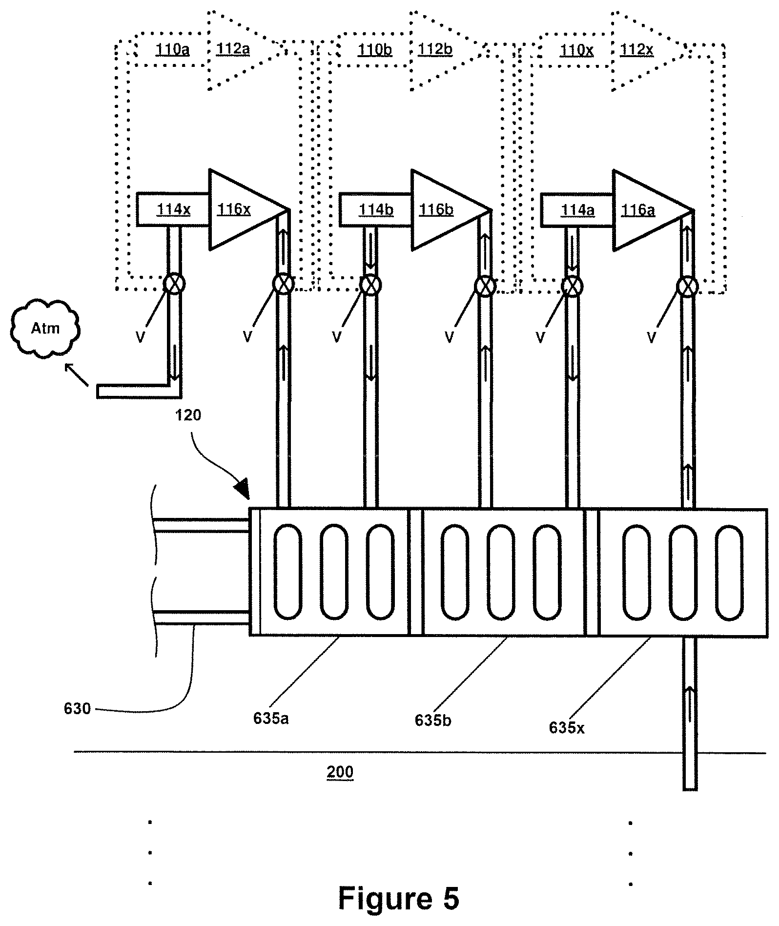 Patent US12366326 Figure 5 – Reuse of construction shafts in compressed air energy storage systems