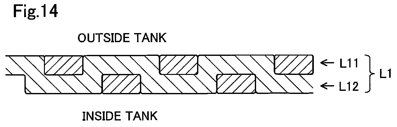 Patent US12366327 Figure 14 – Gas tank and method of manufacturing the same