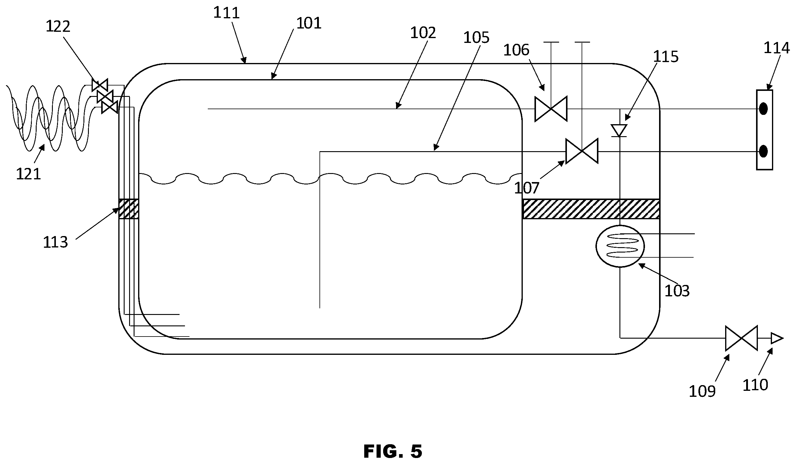 Patent US12366328 Figure 5 – Cryogenic storage system