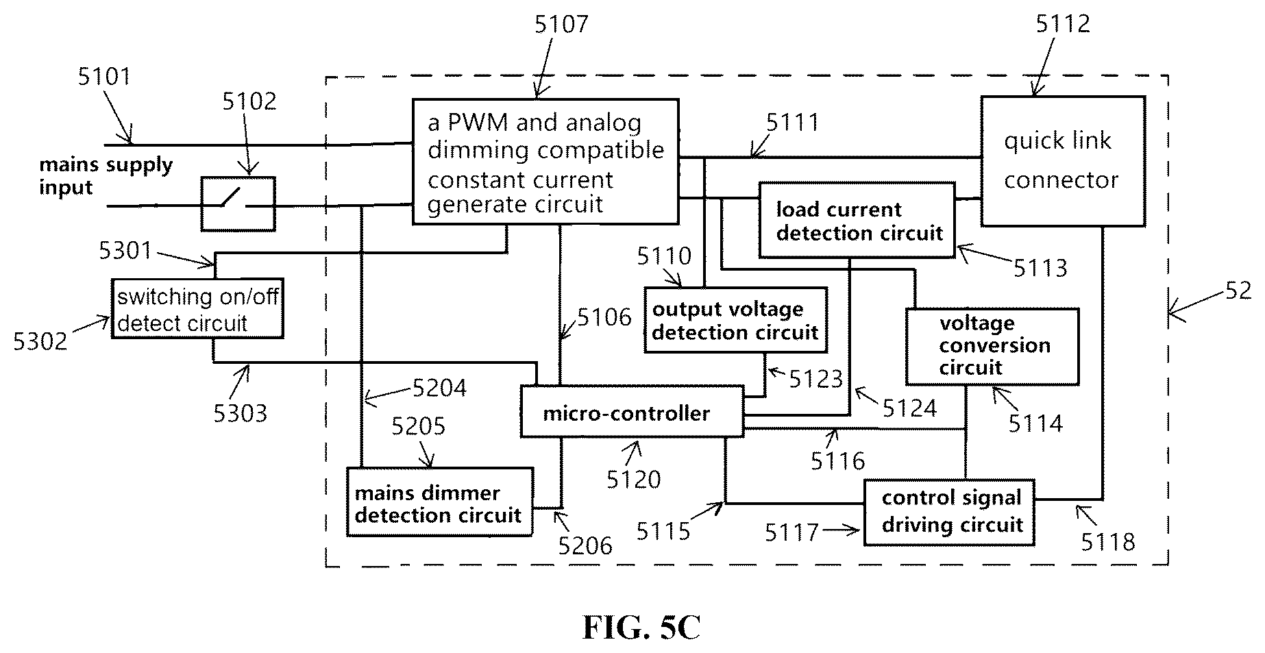 Patent US12366335 Figure 14 – Quick link light, driving device, and system