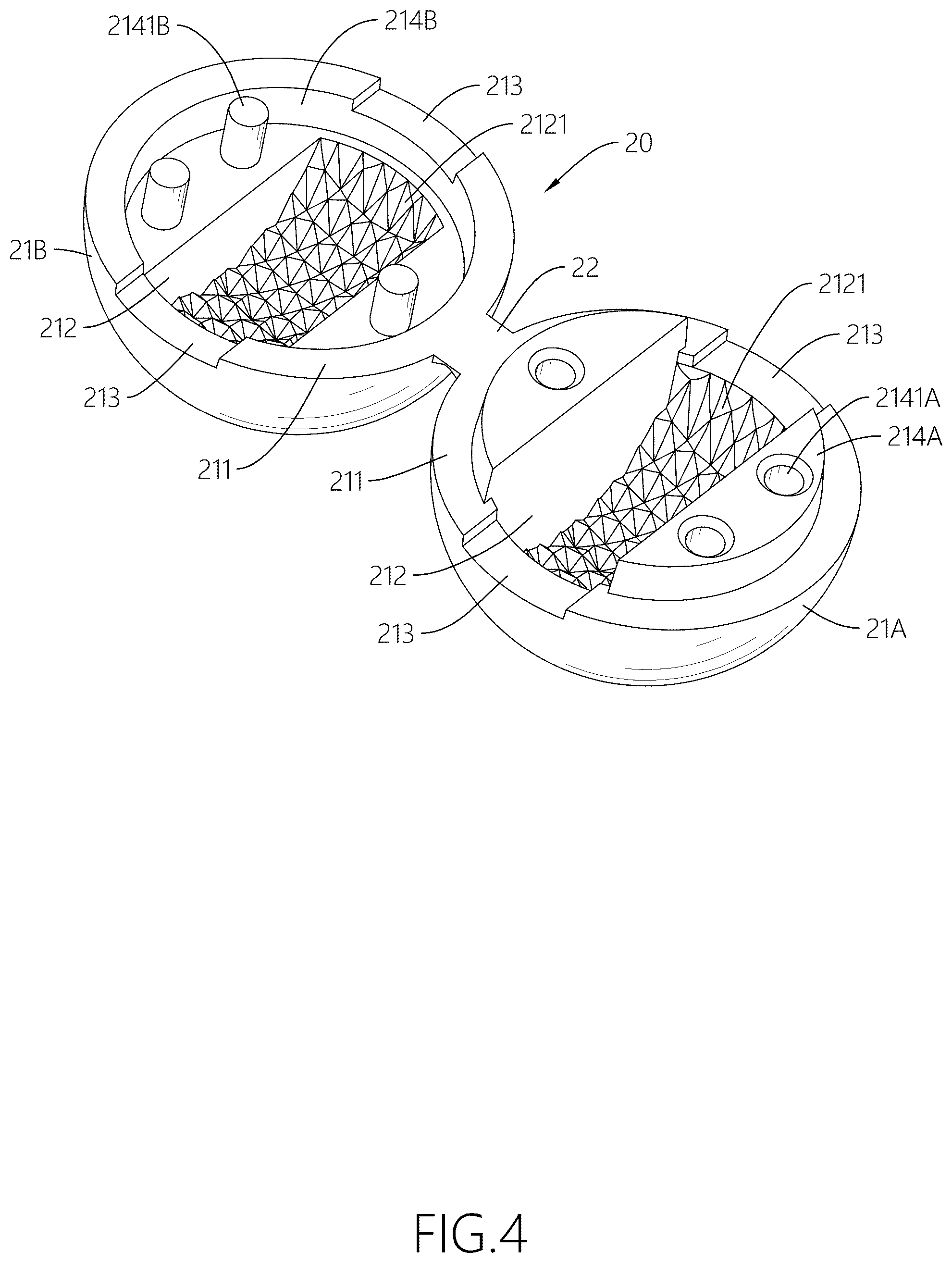 Patent US12366336 Figure 4 – String light assembly