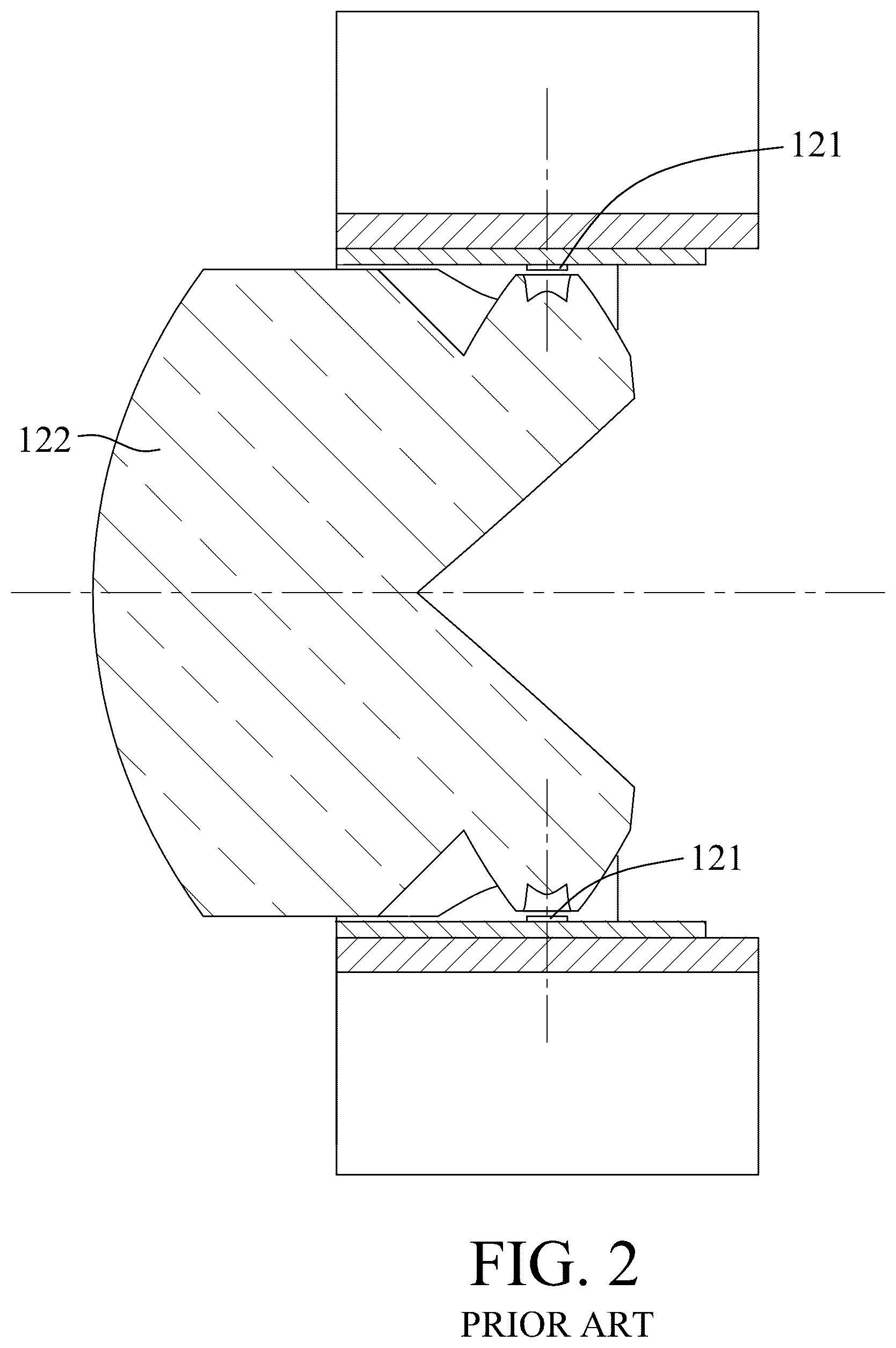 Patent US12366339 Figure 2 – Vehicle light device