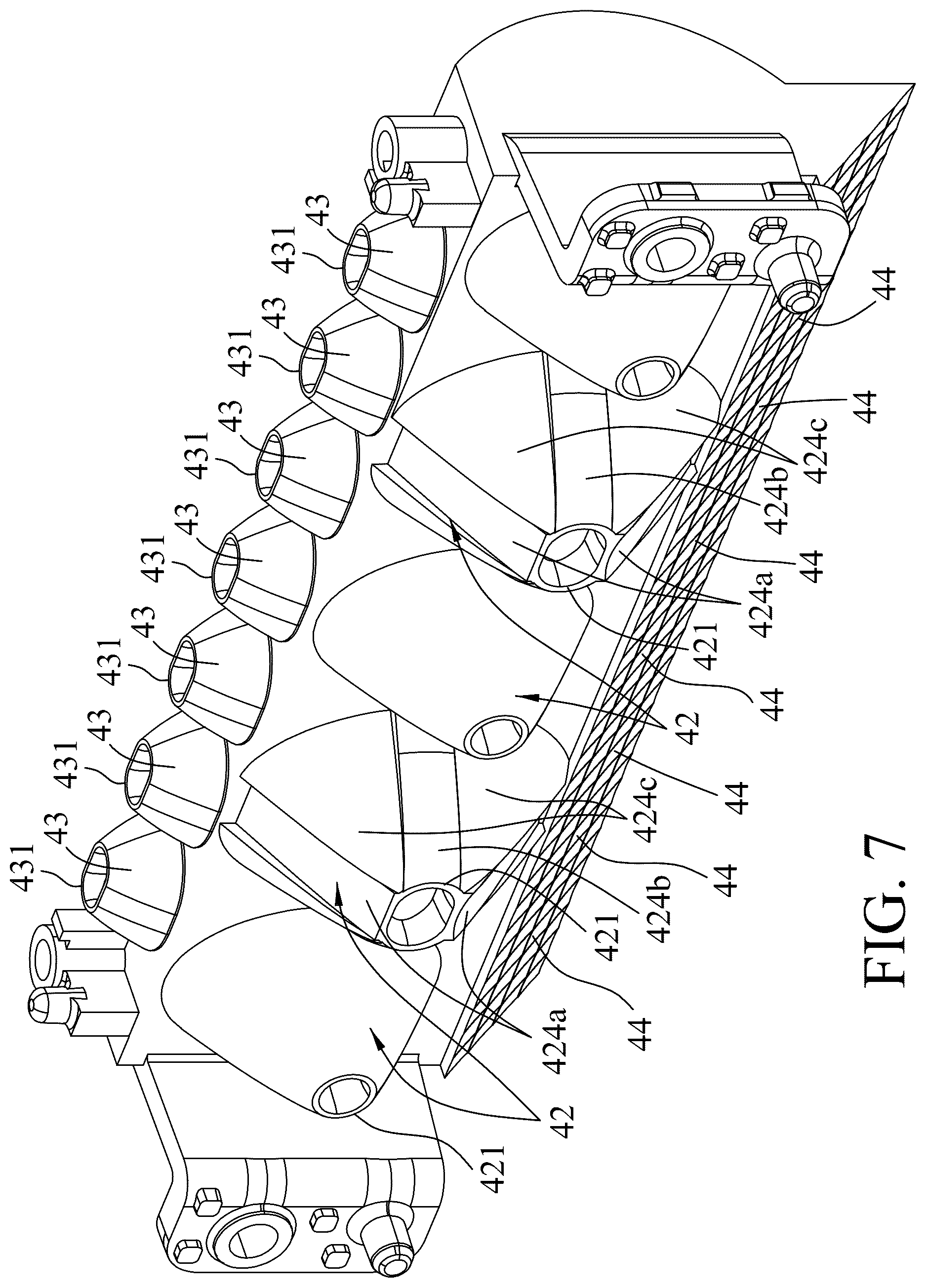 Patent US12366339 Figure 7 – Vehicle light device