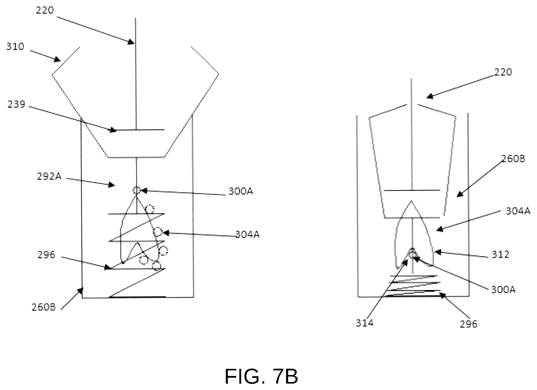 Patent US12366348 Figure 8 – Stand for portable accessory