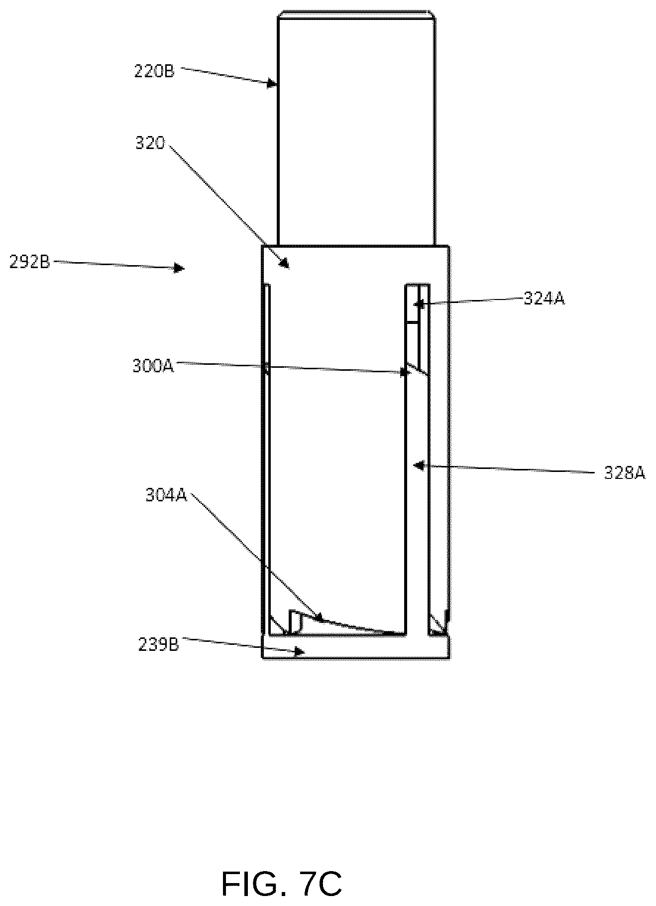 Patent US12366348 Figure 9 – Stand for portable accessory