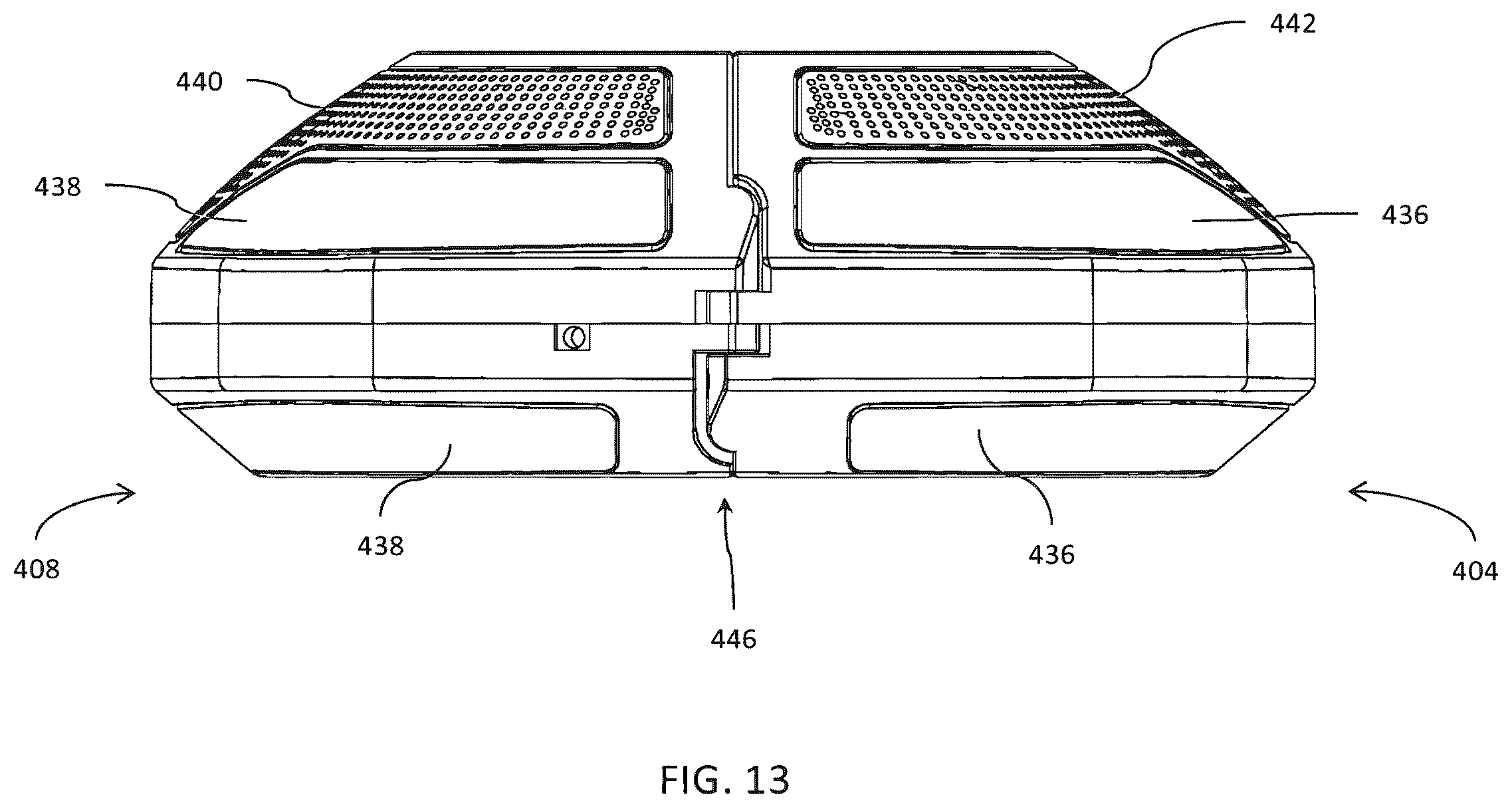 Patent US12366348 Figure 18 – Stand for portable accessory