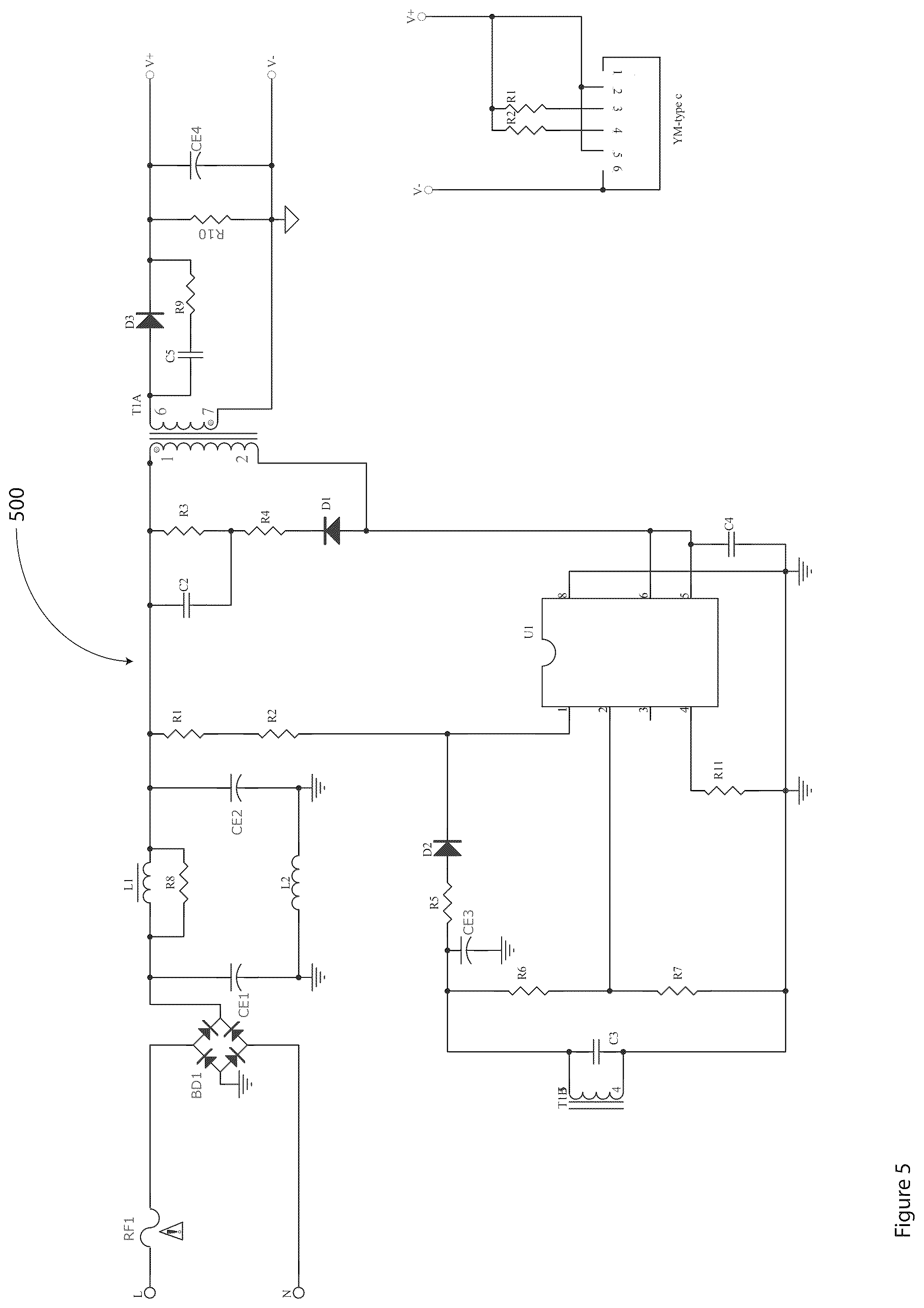 Patent US12366349 Figure 13 – Table lamp having USB charging ports and wireless charging module