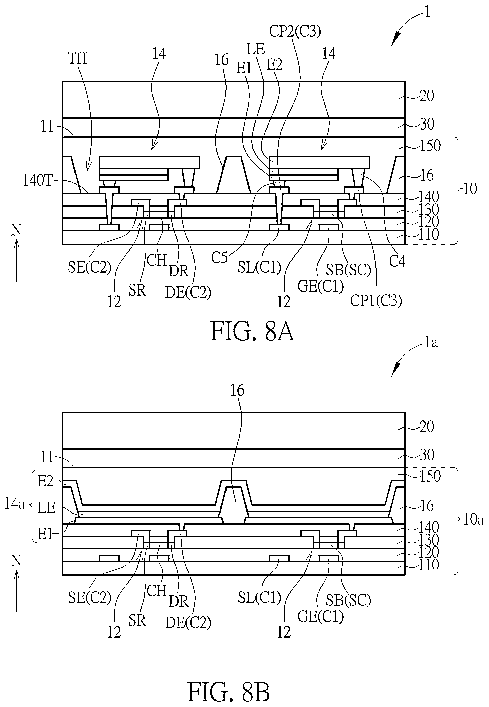 Patent US12366351 Figure 8 – Electronic device and light control system