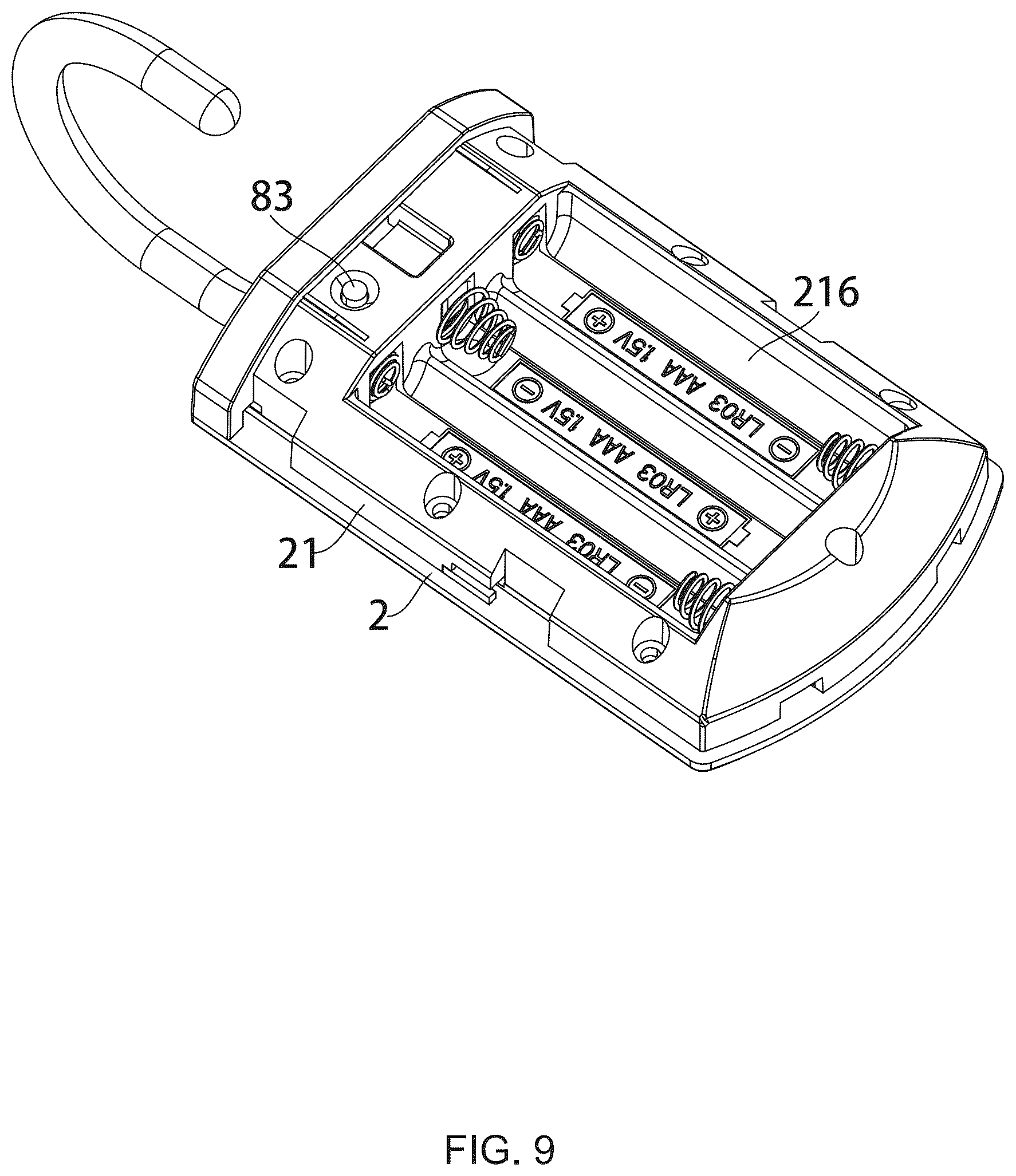 Patent US12366353 Figure 9 – Intelligent luminous shower curtain with built-in light source