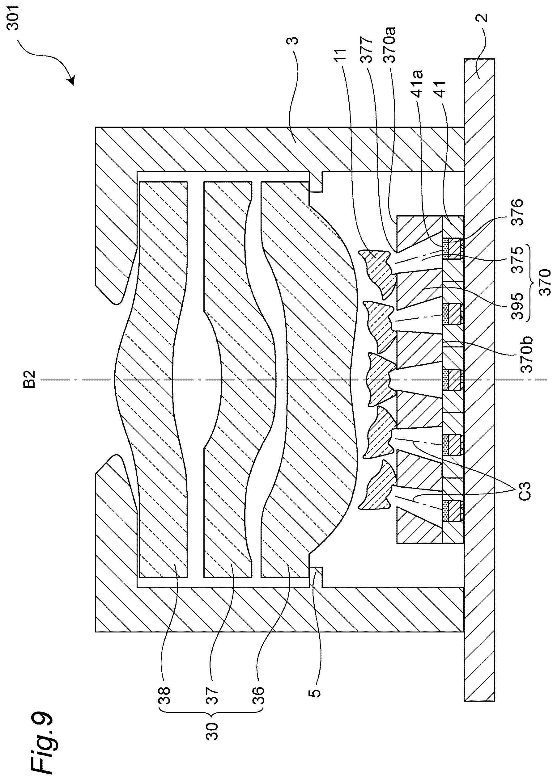 Patent US12366354 Figure 15 – Light source device