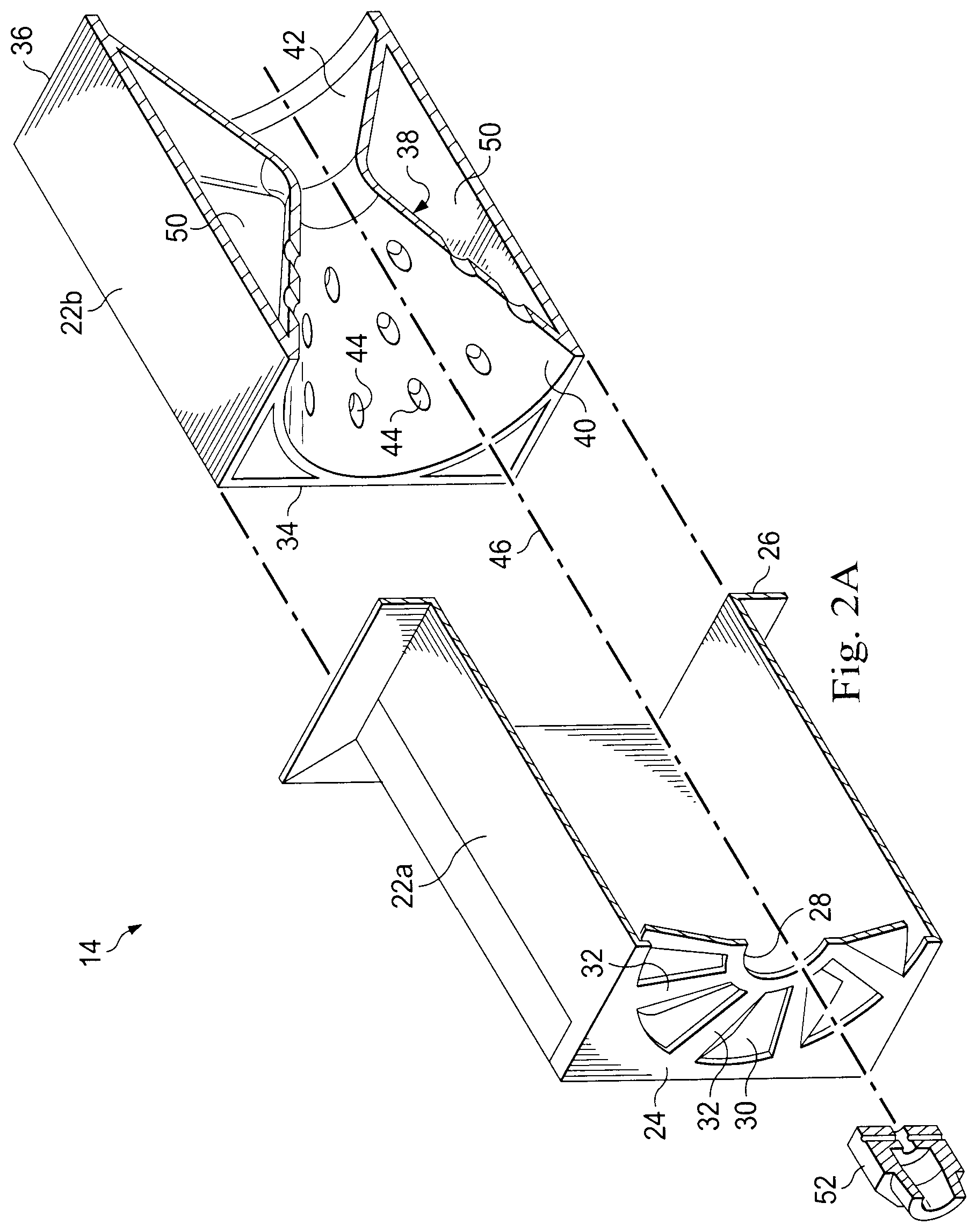 Patent US12366357 Figure 3 – Fuel/air mixture and combustion apparatus and associated methods for use in a fuel-fired heating apparatus
