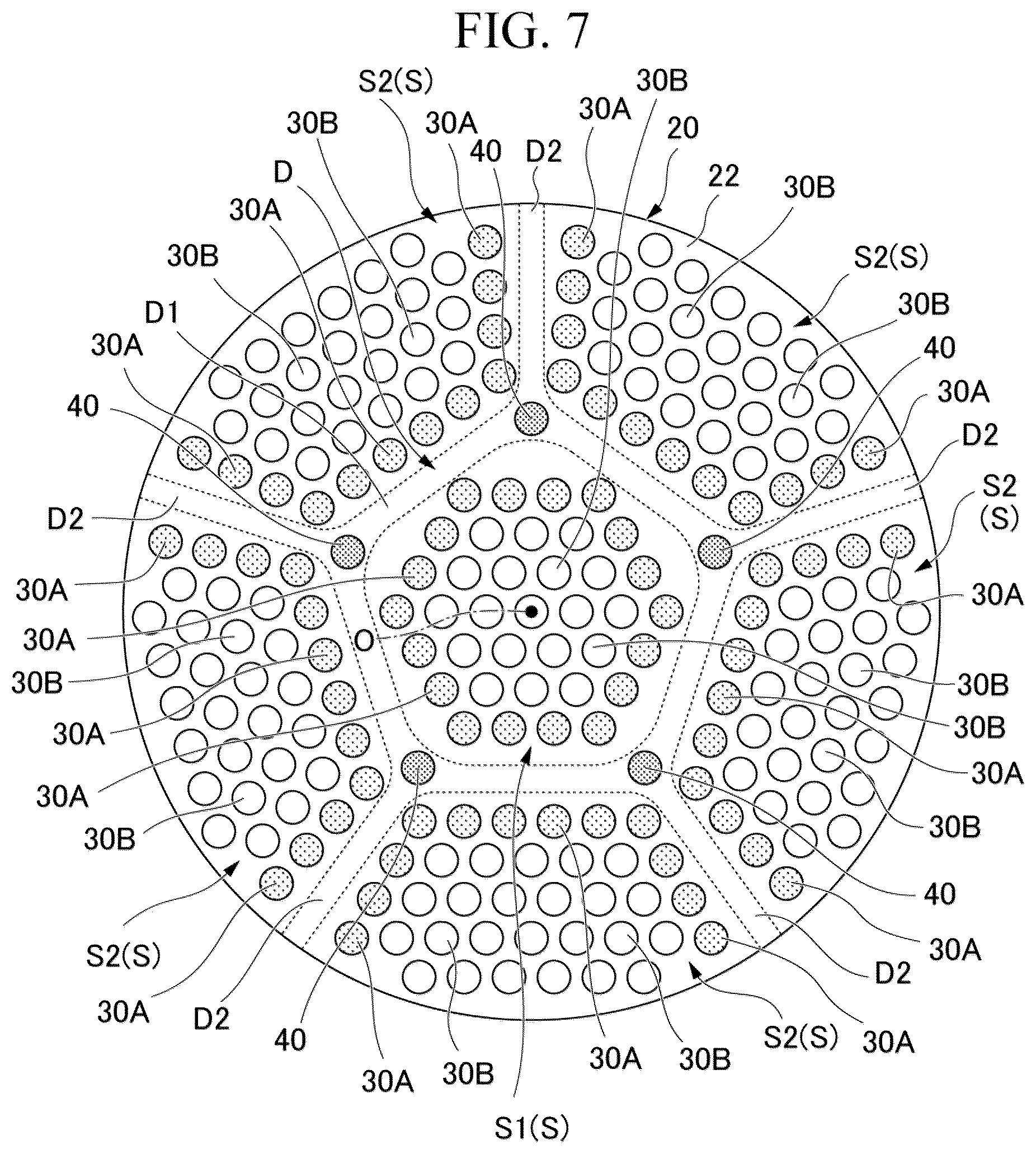 Patent US12366359 Figure 7 – Combustor and gas turbine