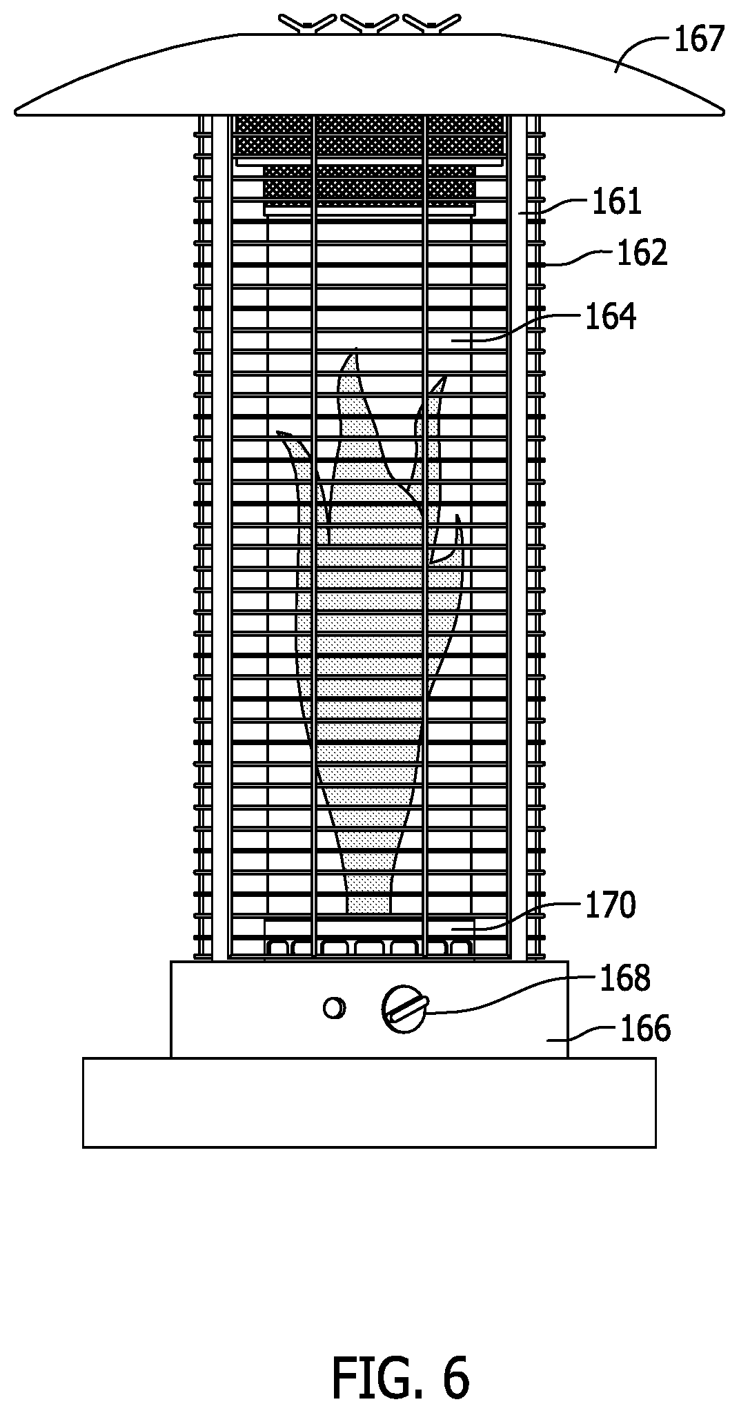 Patent US12366361 Figure 5 – Column heater with improved heat output