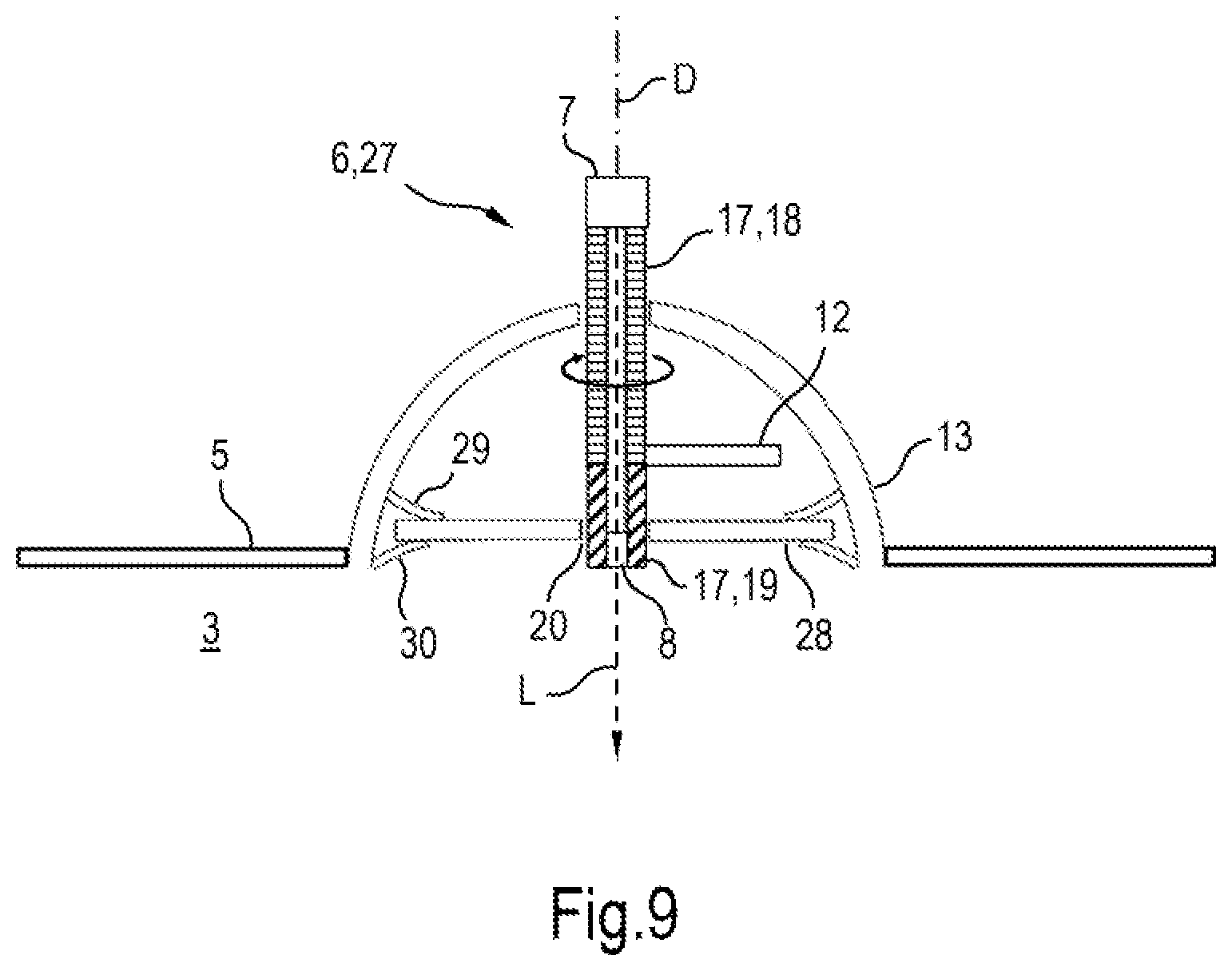 Patent US12366363 Figure 5 – Domestic appliance and method for determining contour information of material