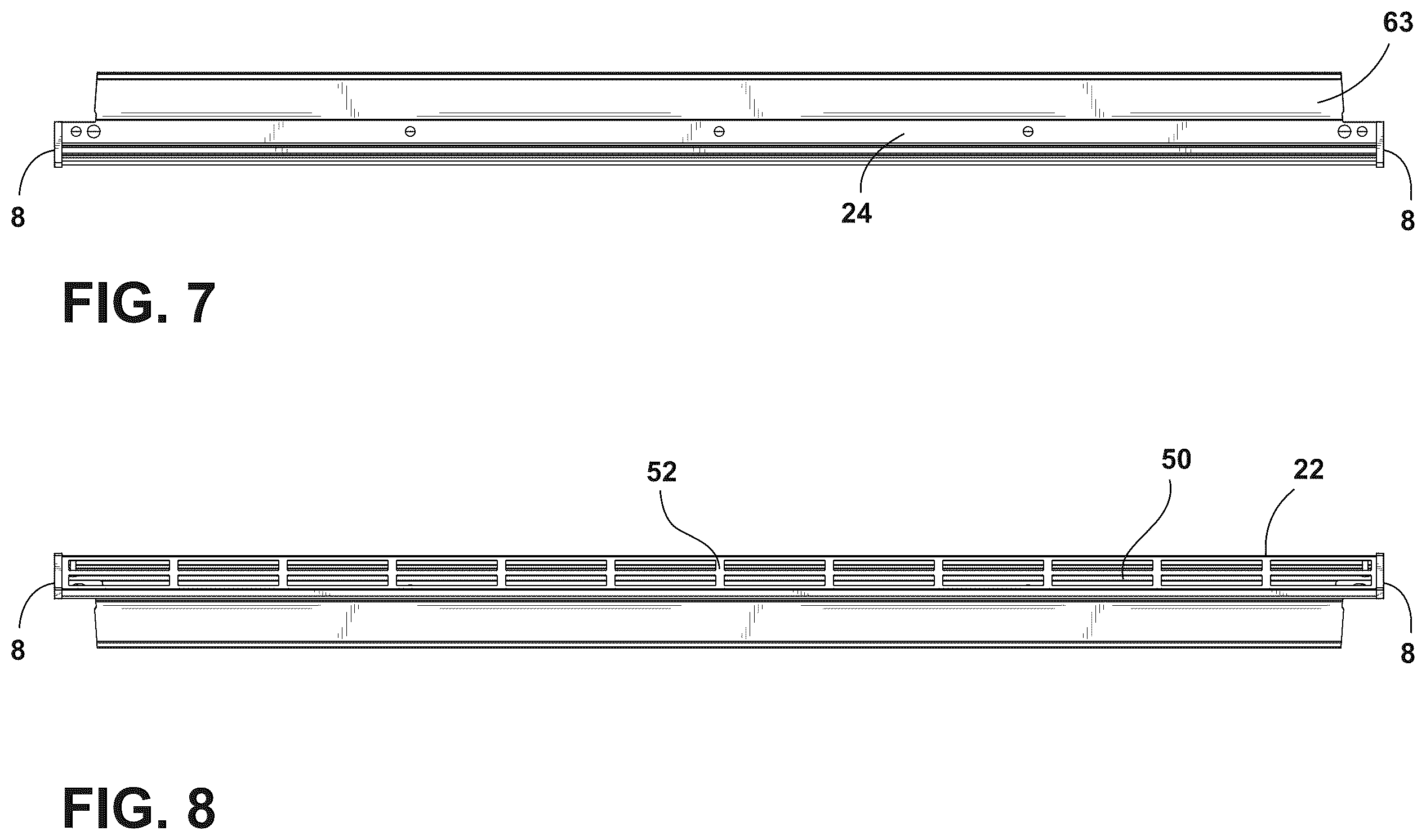 Patent US12366364 Figure 5 – Bottom vent trim for oven