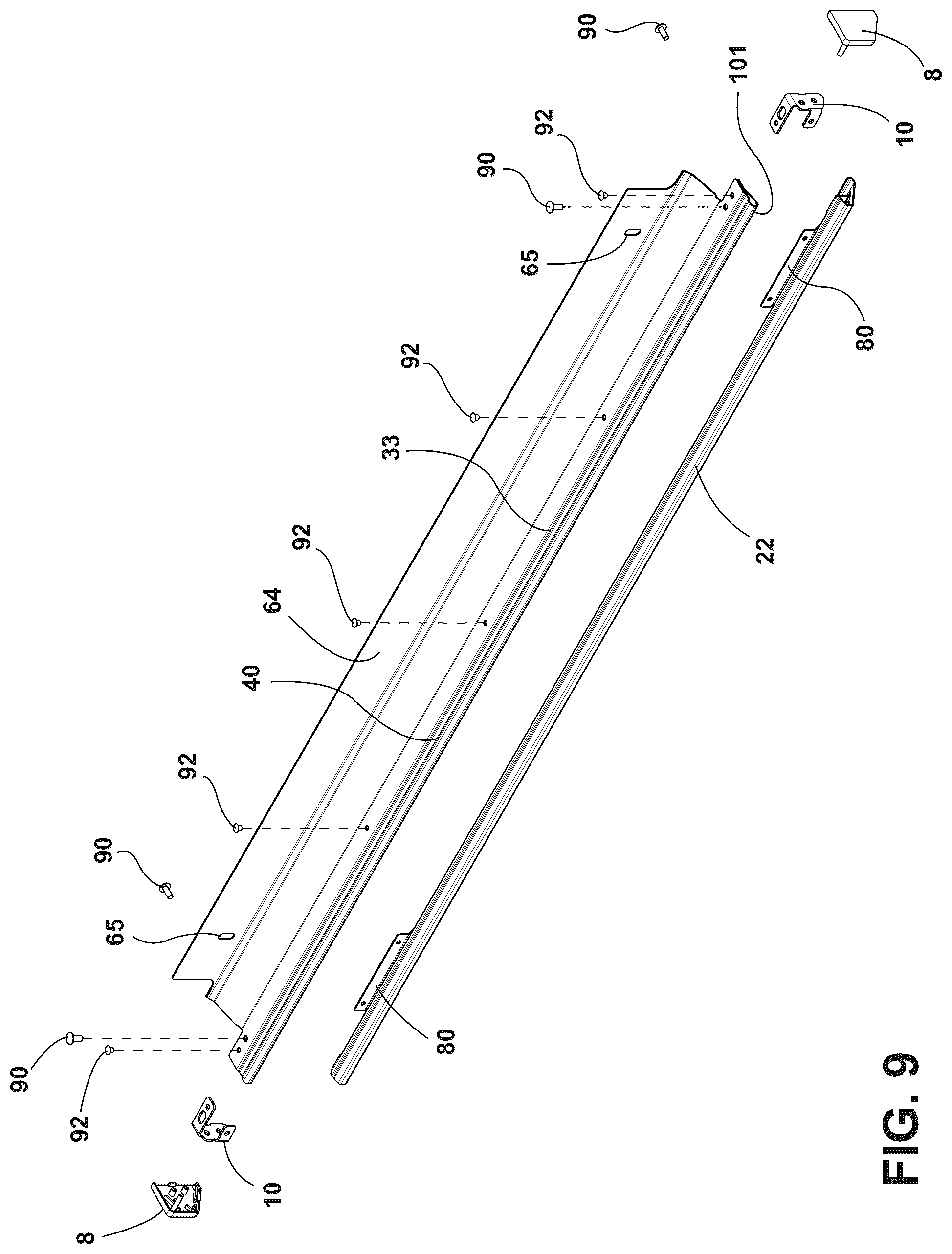 Patent US12366364 Figure 6 – Bottom vent trim for oven