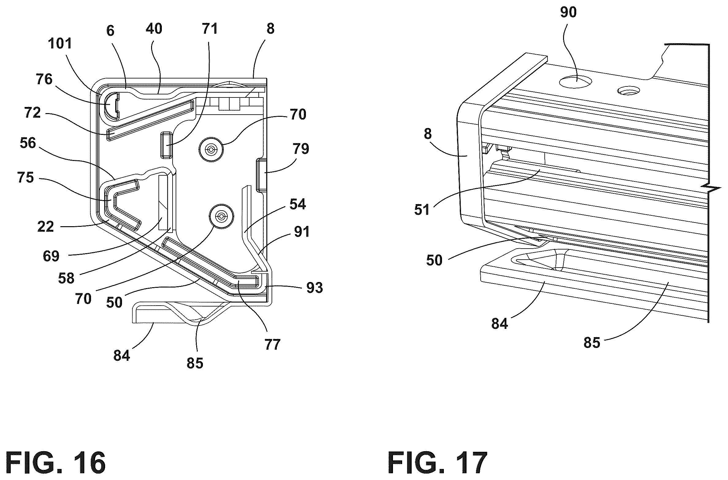 Patent US12366364 Figure 12 – Bottom vent trim for oven