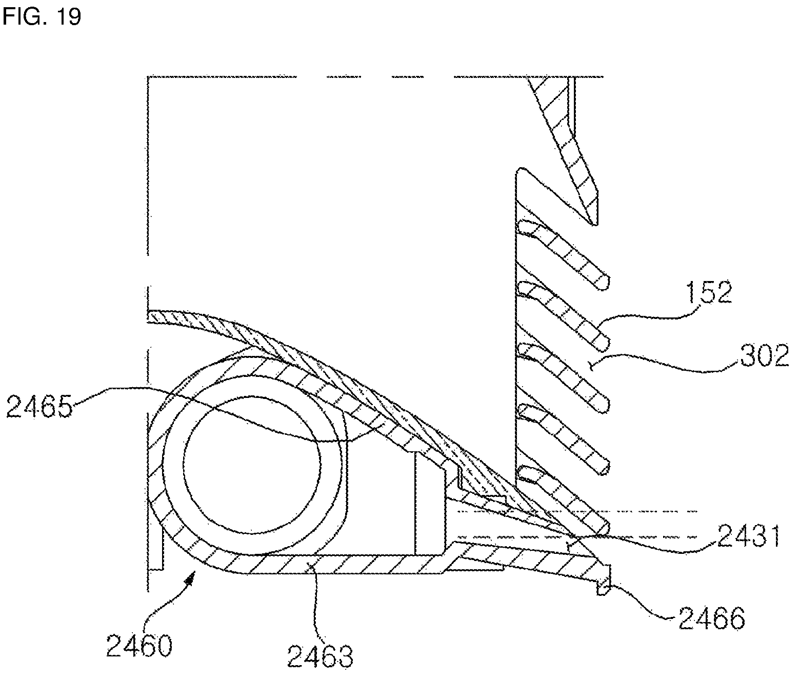 Patent US12366368 Figure 19 – Indoor unit for air conditioner