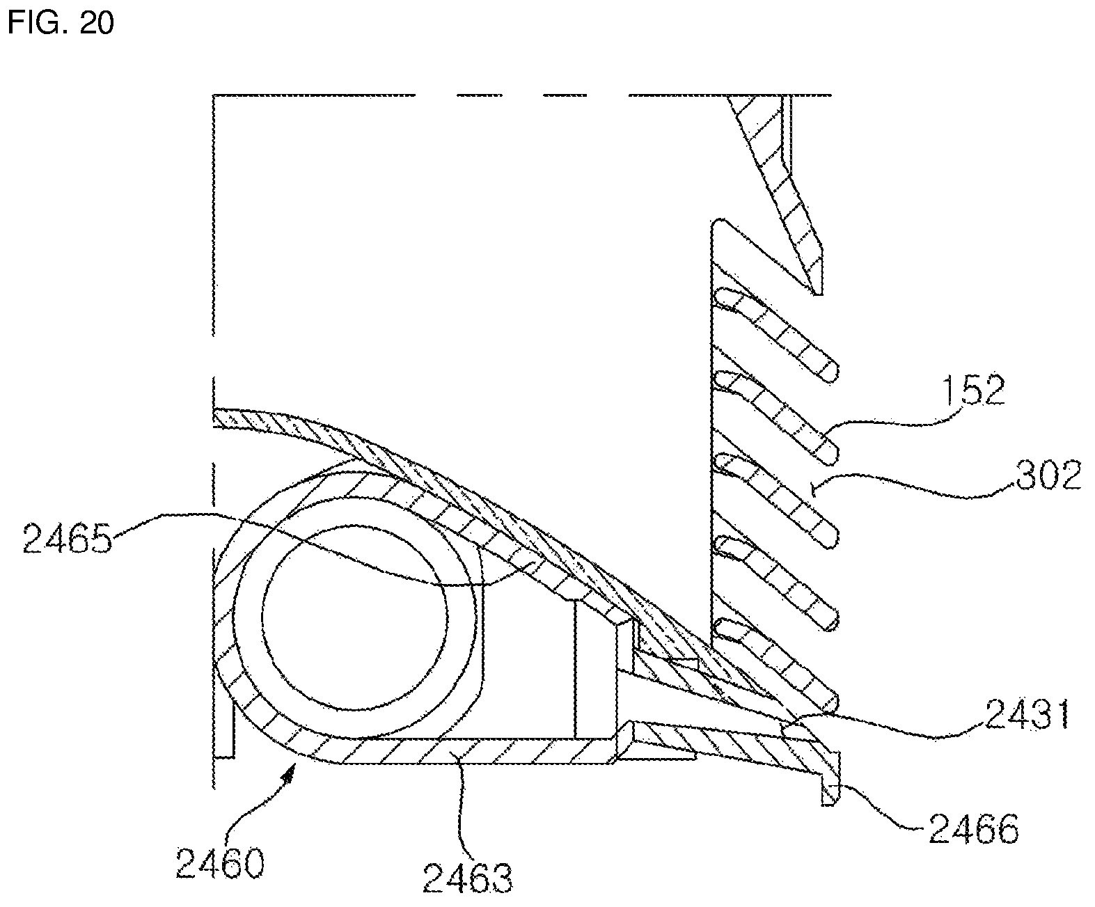 Patent US12366368 Figure 20 – Indoor unit for air conditioner