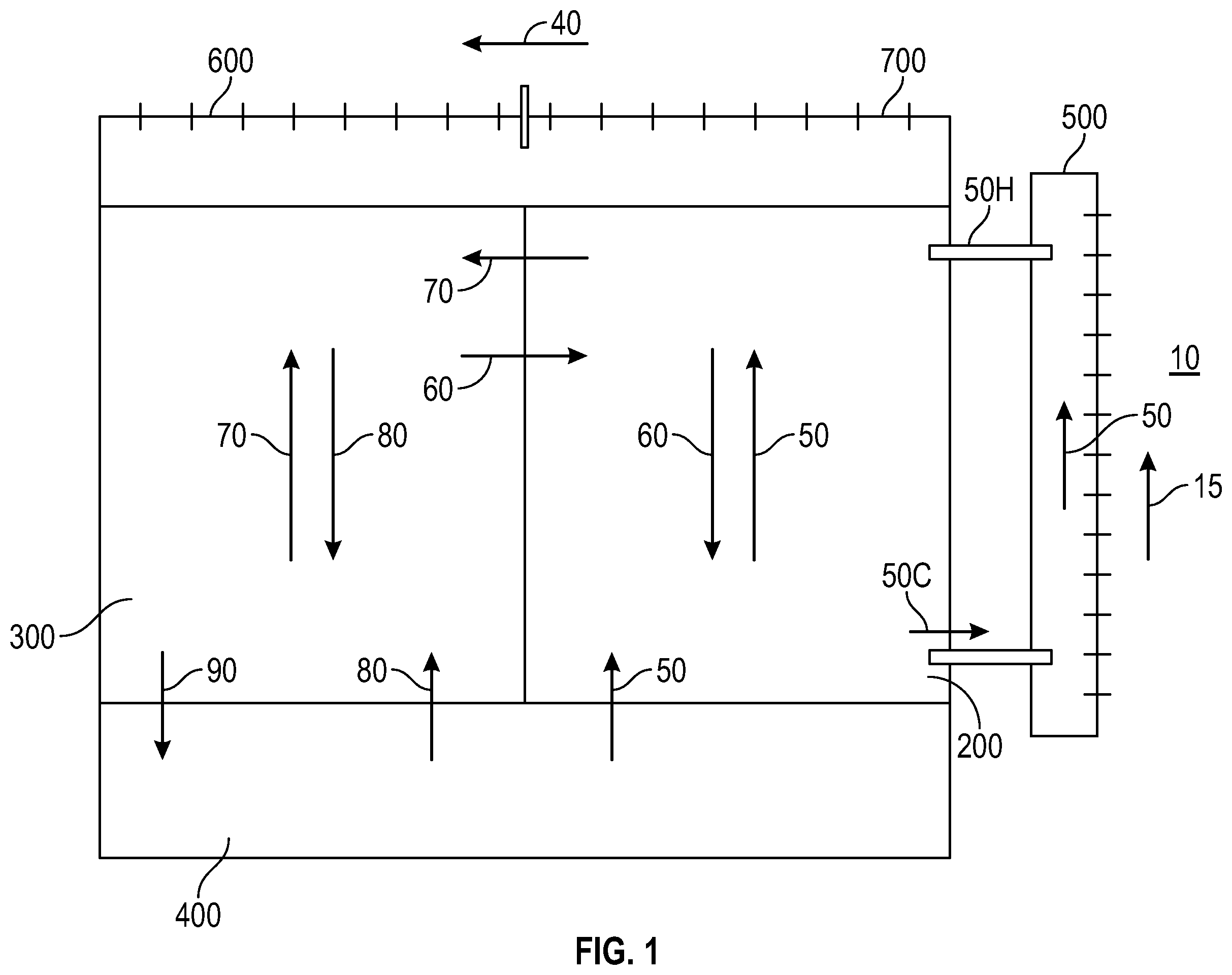 Patent US12366371 — Chiller system — Figure 1