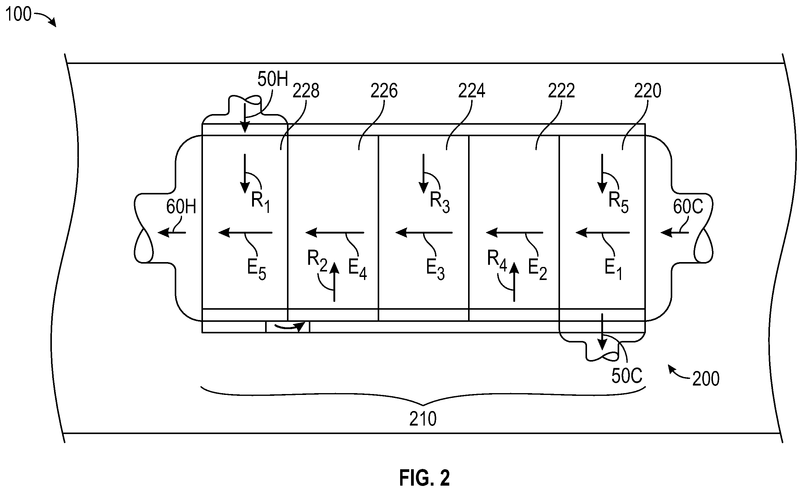 Patent US12366371 Figure 2 – Chiller system