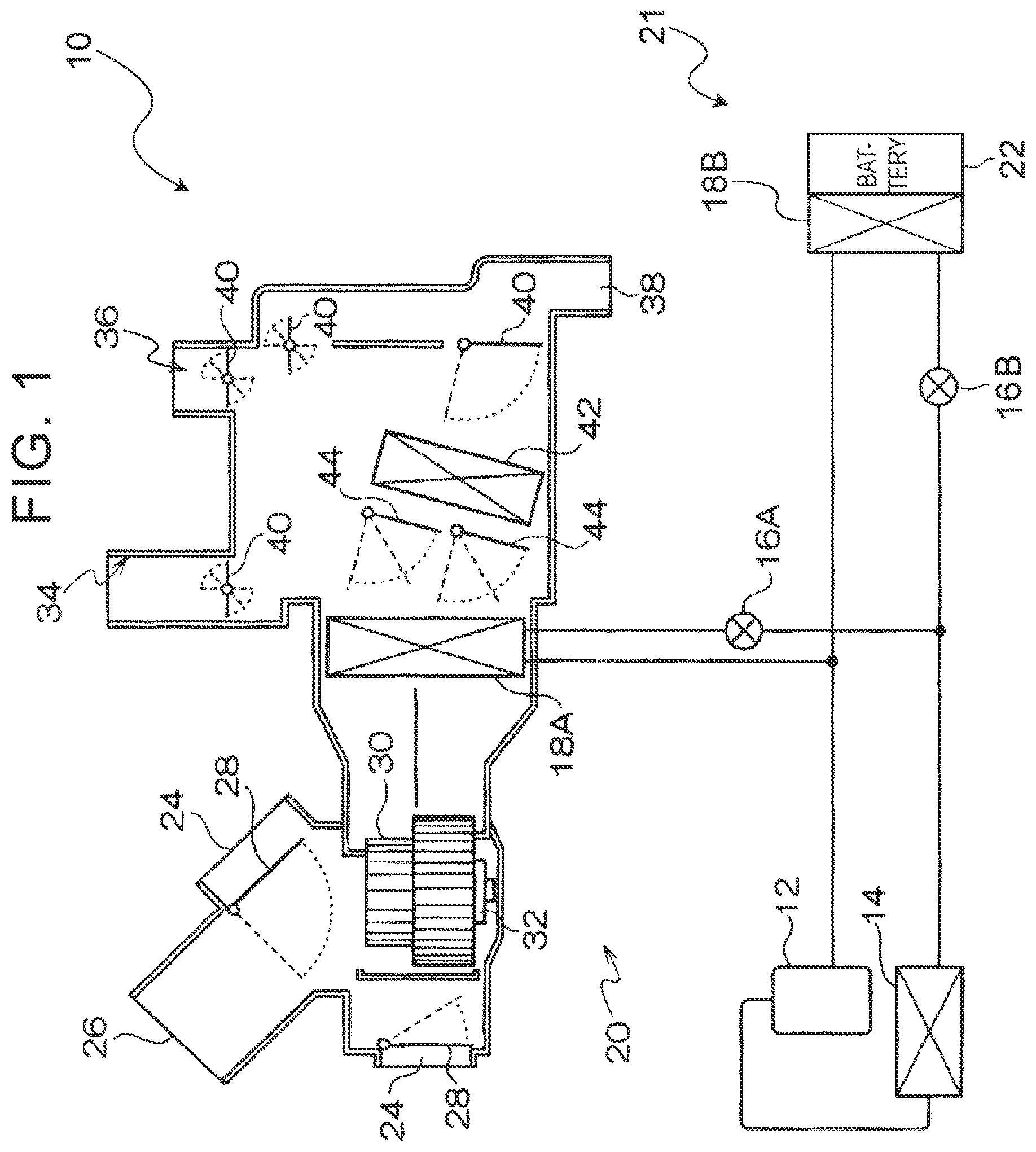 Patent US12366375 Figure 1 – Vehicle air conditioning device and vehicle air conditioning method