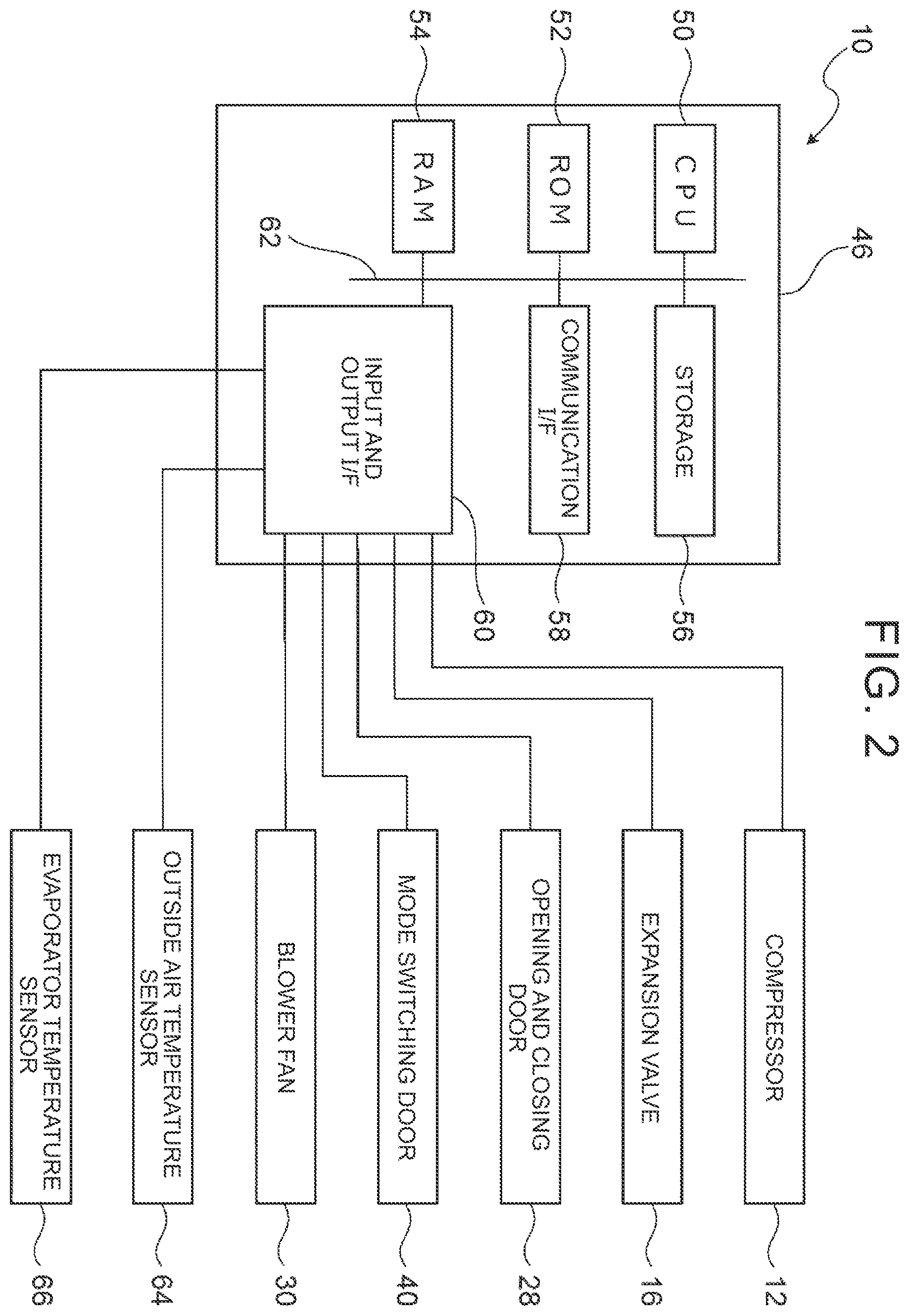 Patent US12366375 Figure 2 – Vehicle air conditioning device and vehicle air conditioning method