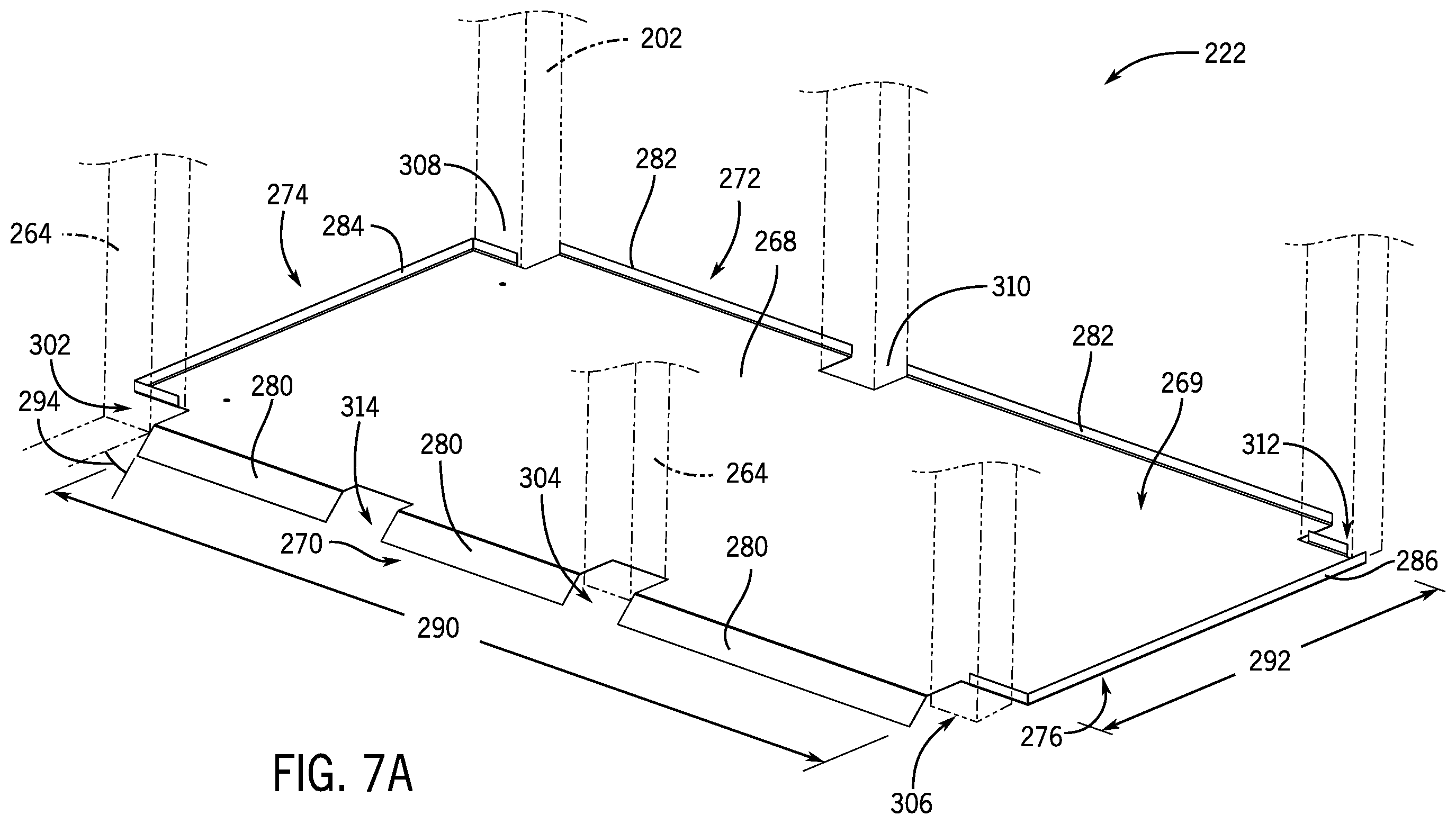 Patent US12366378 Figure 7 – Condensate drain system of an HVAC unit